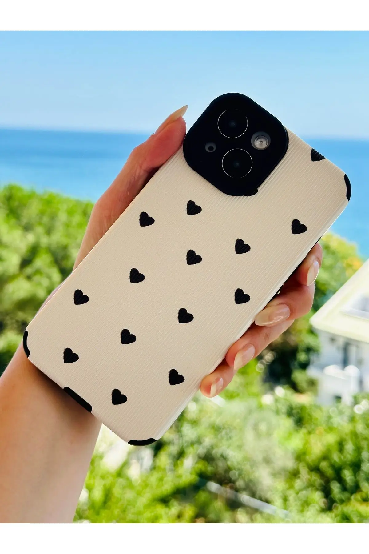 Iphone 13 -14 Uyumlu Kaplama Tasarımlı Esnek Silikon Kılıf