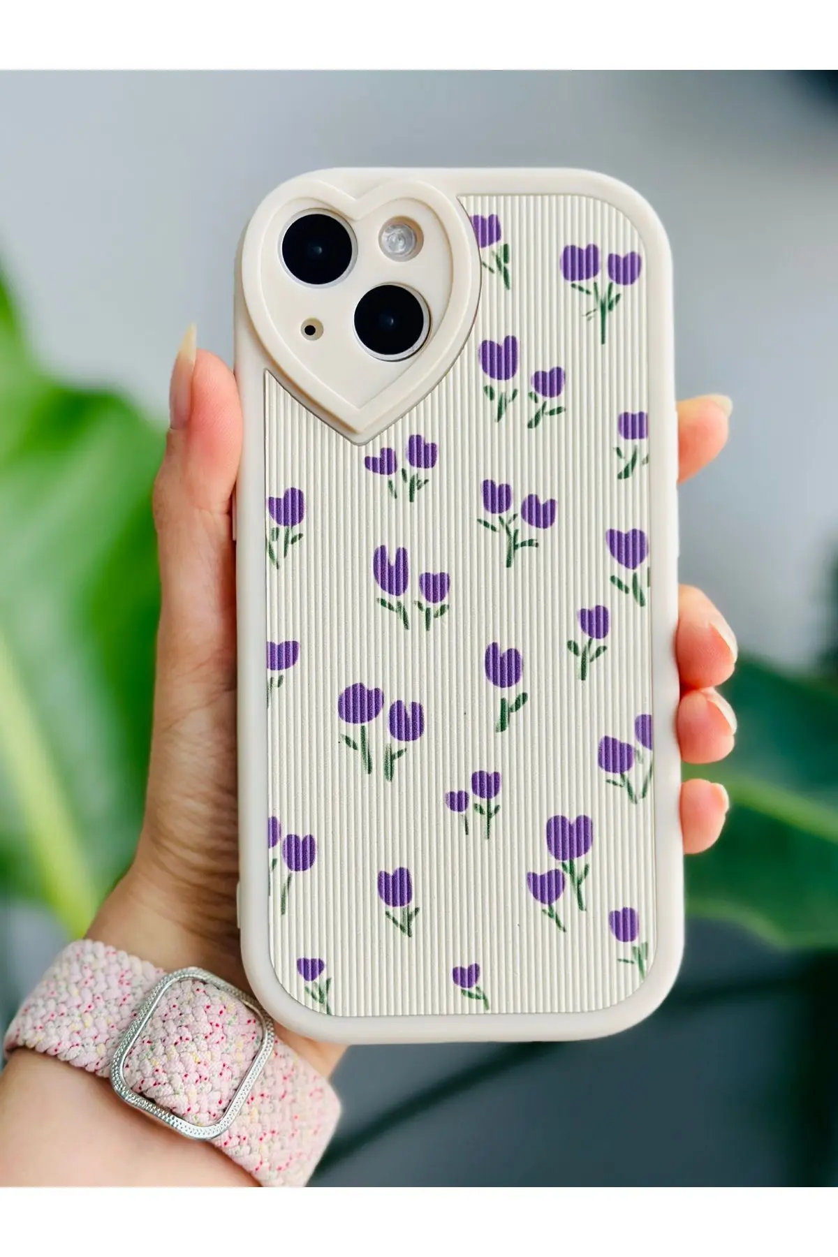 Iphone 13 -14 Uyumlu Kaplama Tasarımlı Esnek Silikon Kılıf