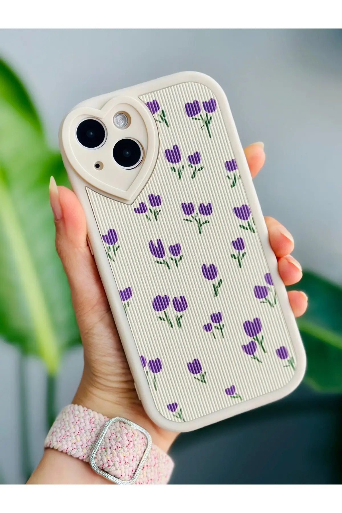 Go Aksesuar Iphone 13 -14 Uyumlu Kaplama Tasarımlı Esnek Silikon Kılıf