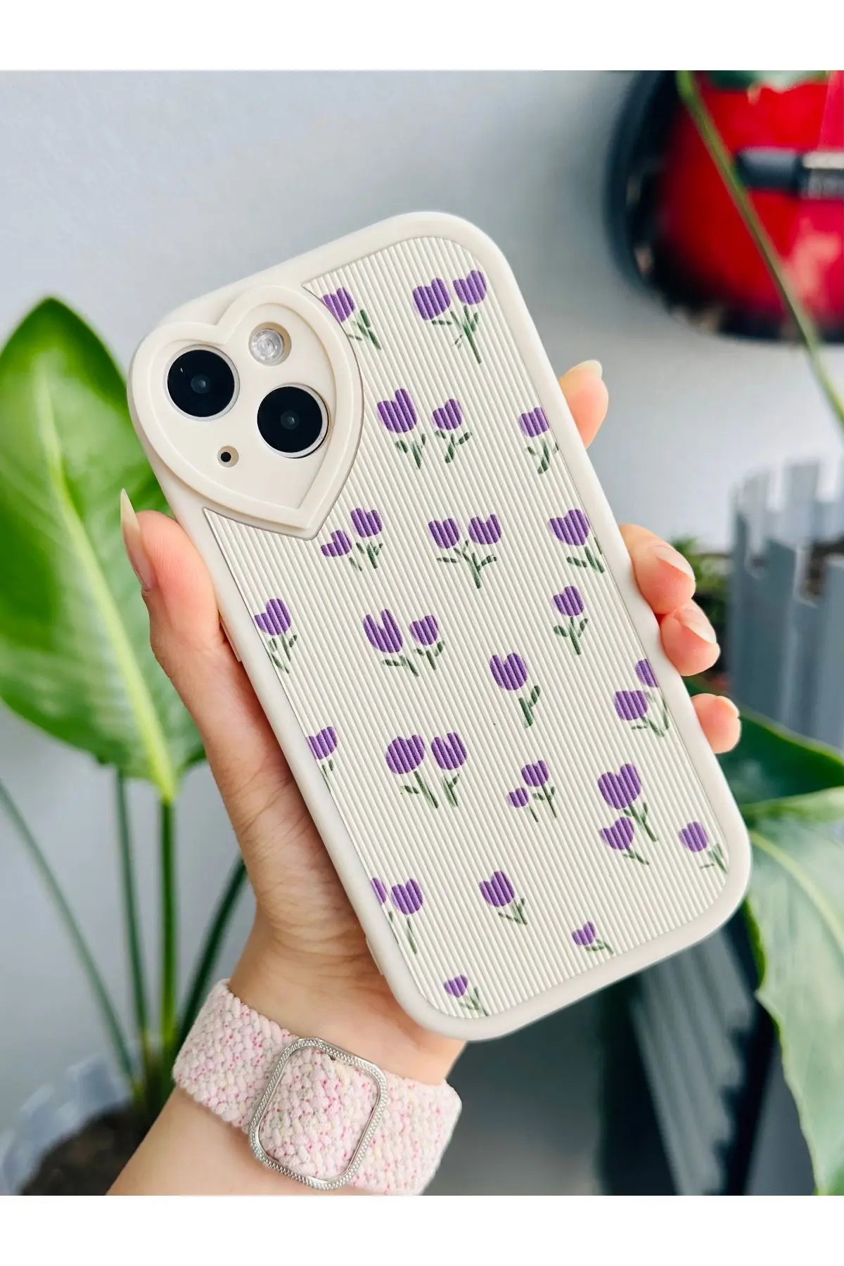 Iphone 13 -14 Uyumlu Kaplama Tasarımlı Esnek Silikon Kılıf