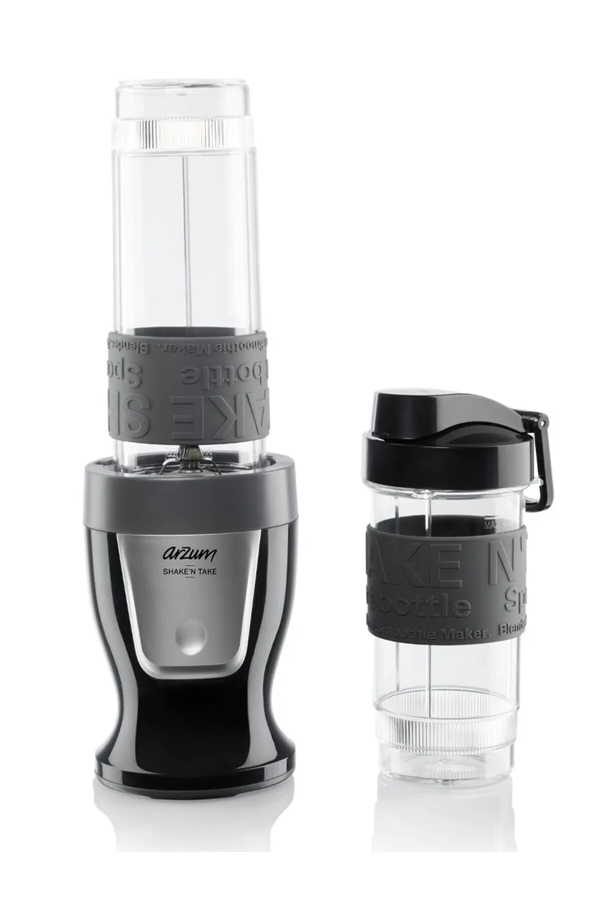 AR1032 Shake'n Take Kişisel Smoothie Blender, Siyah (300 W, 2 Adet Şişe)
