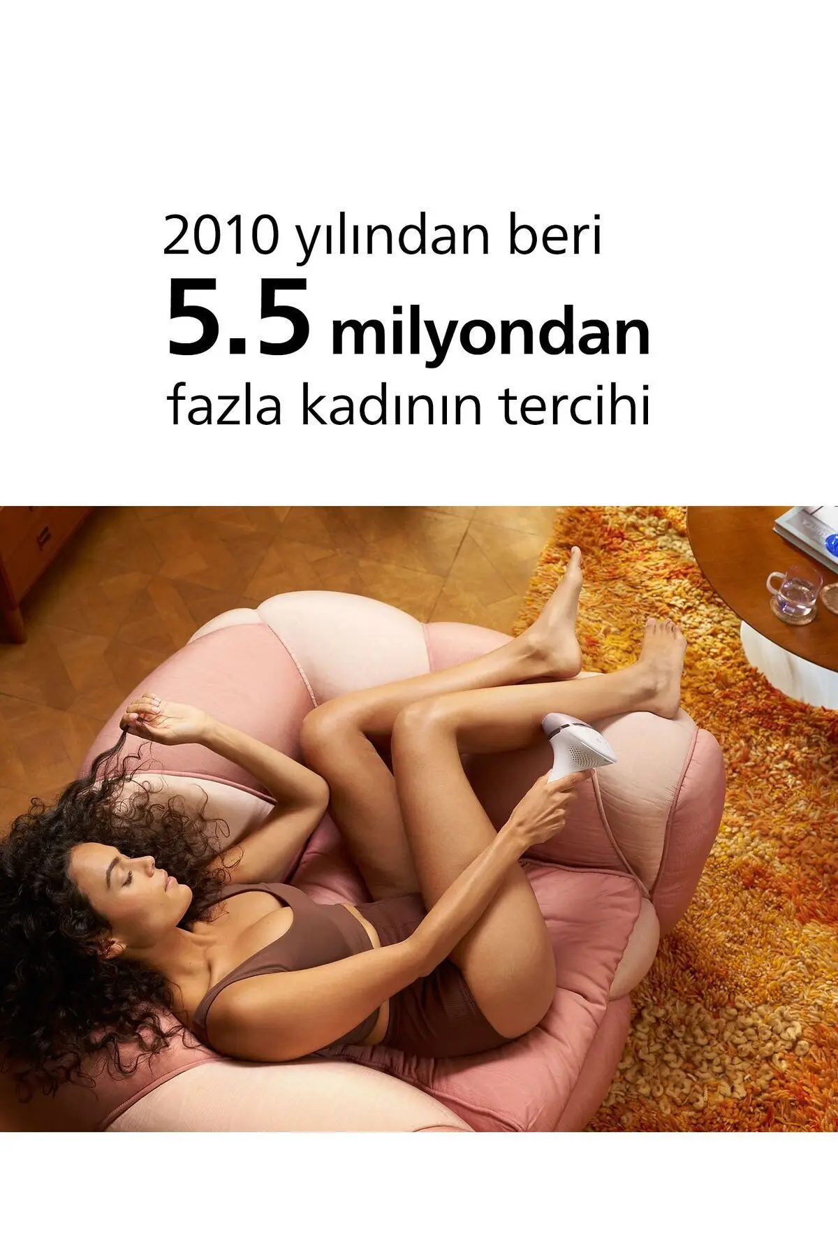 BRI950/00 Lumea Lazer Epilasyon IPL Tüy Alma Cihazı,ÇantaHEDİYELİ,Kablolu/Kablosuz Kullanım