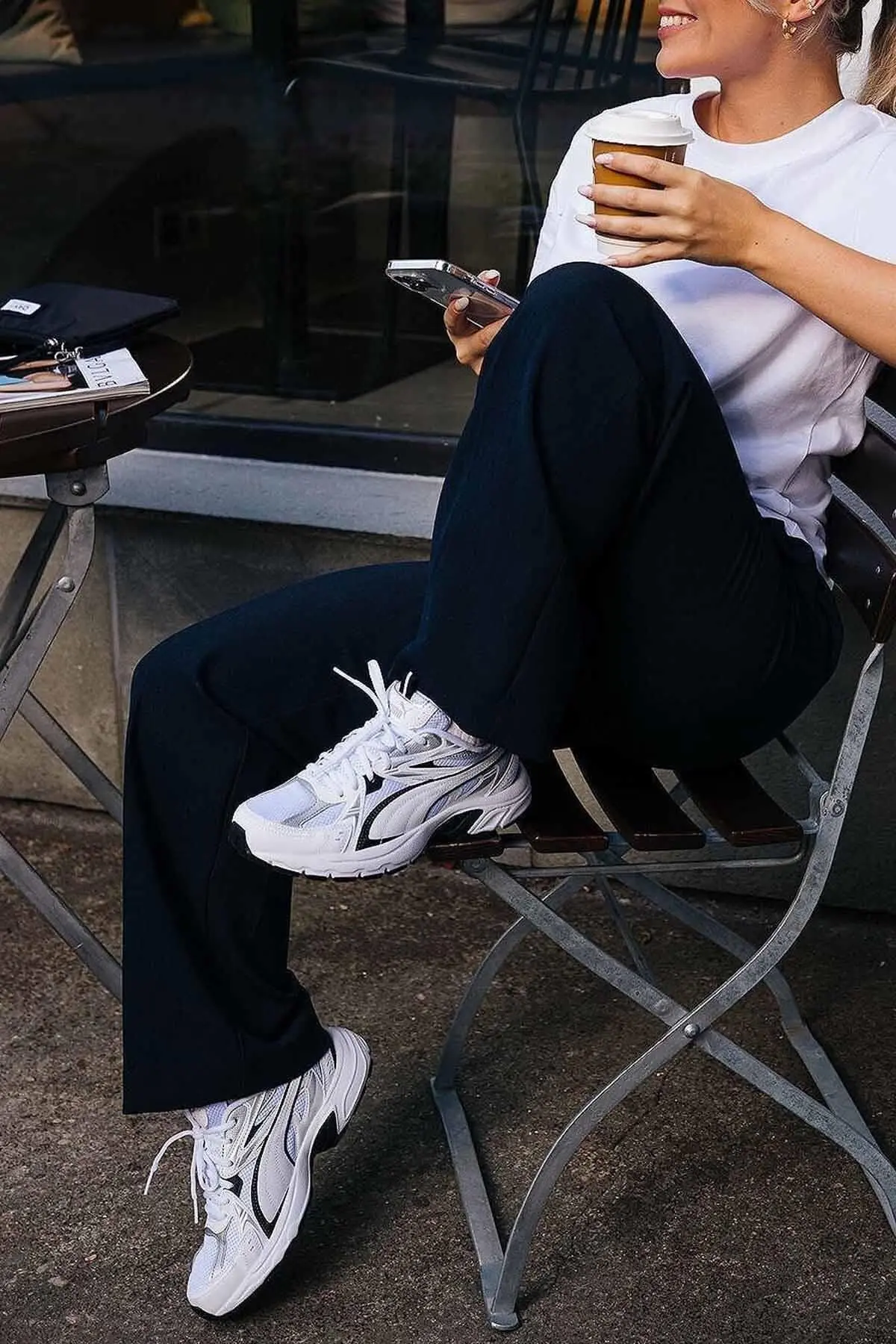 530 Unisex Spor Ayakkabı Unisex Sneaker Ayakkabı PMR530 BEYAZ-SYH