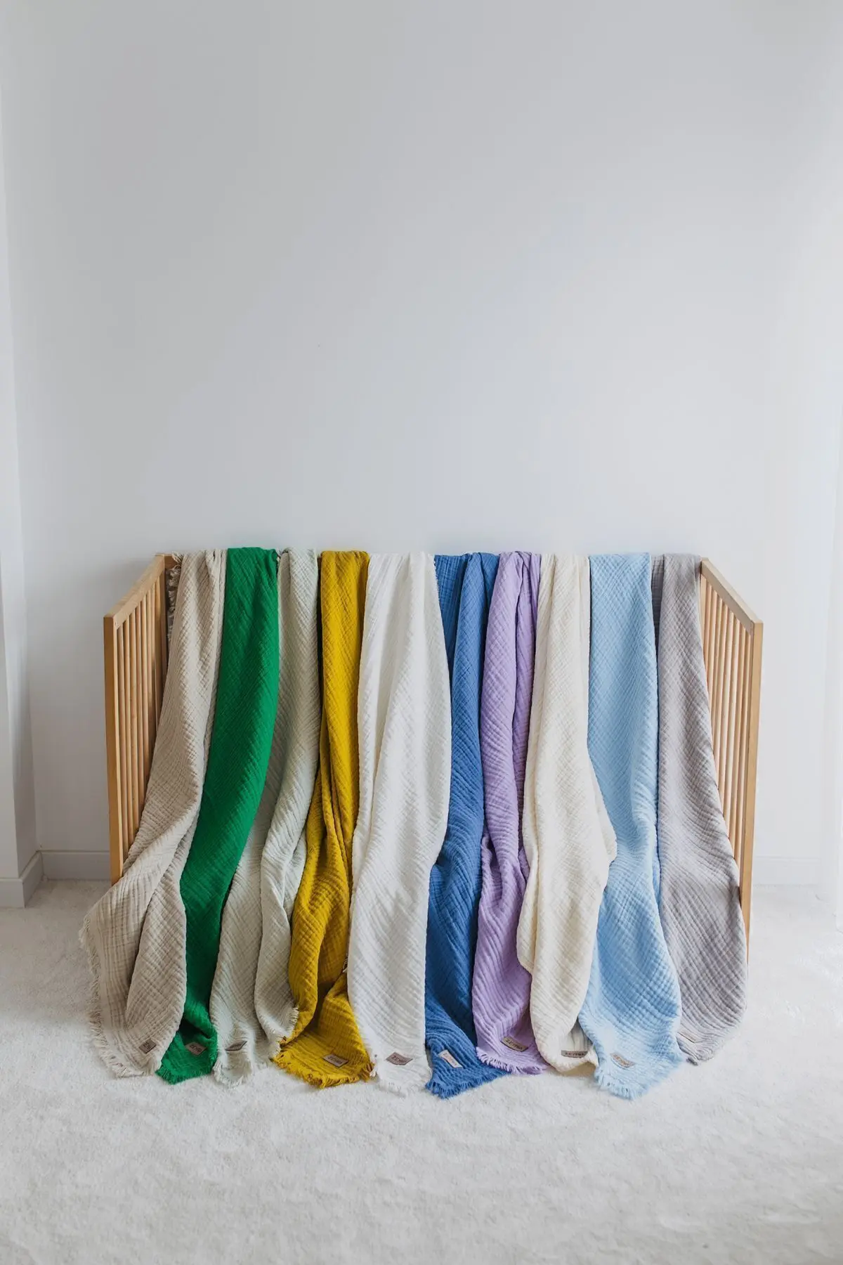 Sütlü Kahve Muslin 4 Katlı Müslin 110x110cm Pamuksu Yumuşaklık