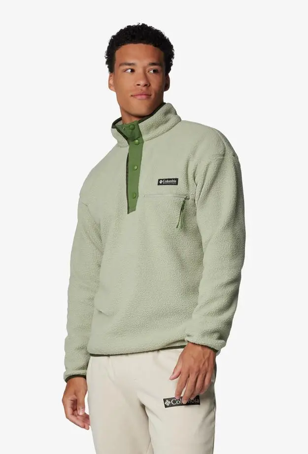 Columbia Columbia Helvetia Half Snap Erkek Yeşil Polar
