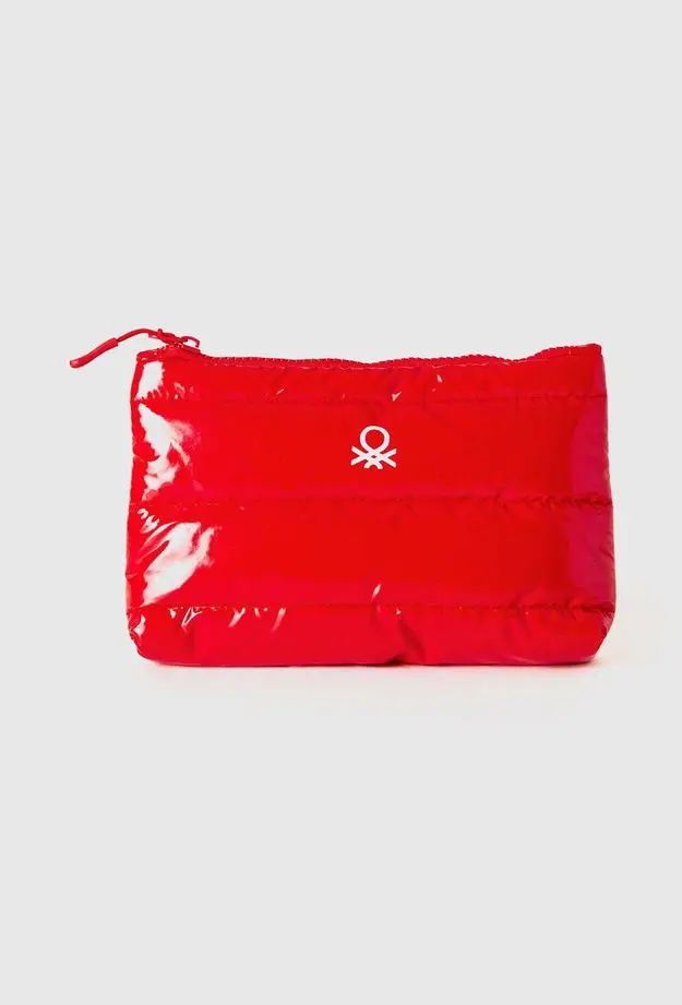 United Colors of Benetton Unisex Kırmızı Küçük Boy Cüzdan