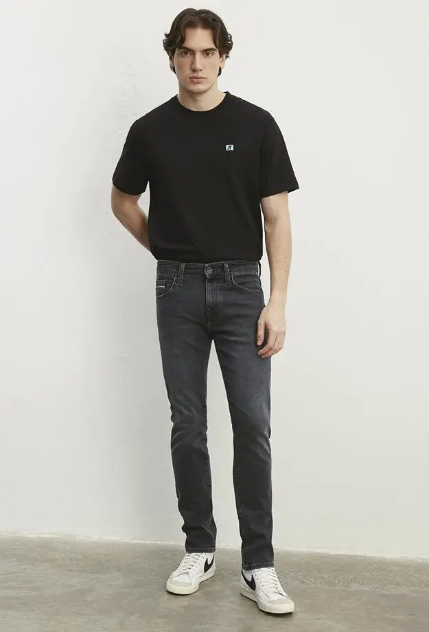 Mavi Mavi Jake Mavi Pro Vintage Koyu Gri Jean Pantolon 0042286535