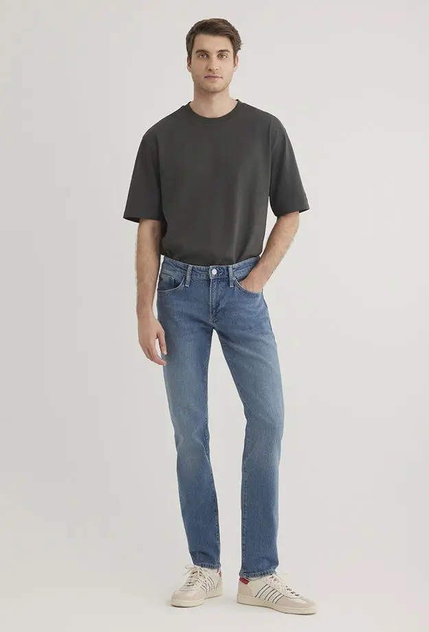 Mavi Mavi Jake Classic Denim Gölgeli İndigo Mavisi Jean Pantolon 0042289276