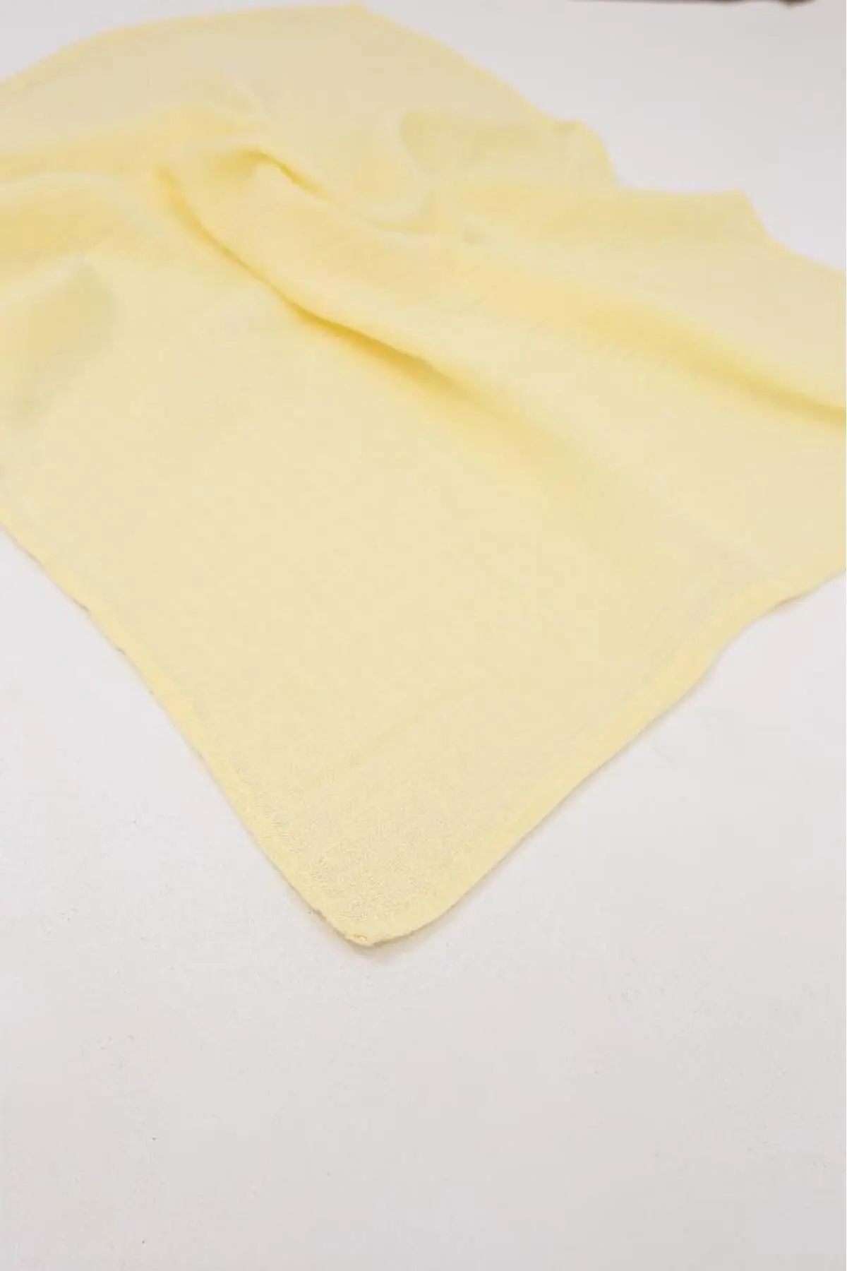 Yeşil, Sarı, Turuncu Renkli %100 Pamuk 3'lü Çok Amaçlı Müslin Bez, Örtü, Battaniye Seti - 75x75 Cm