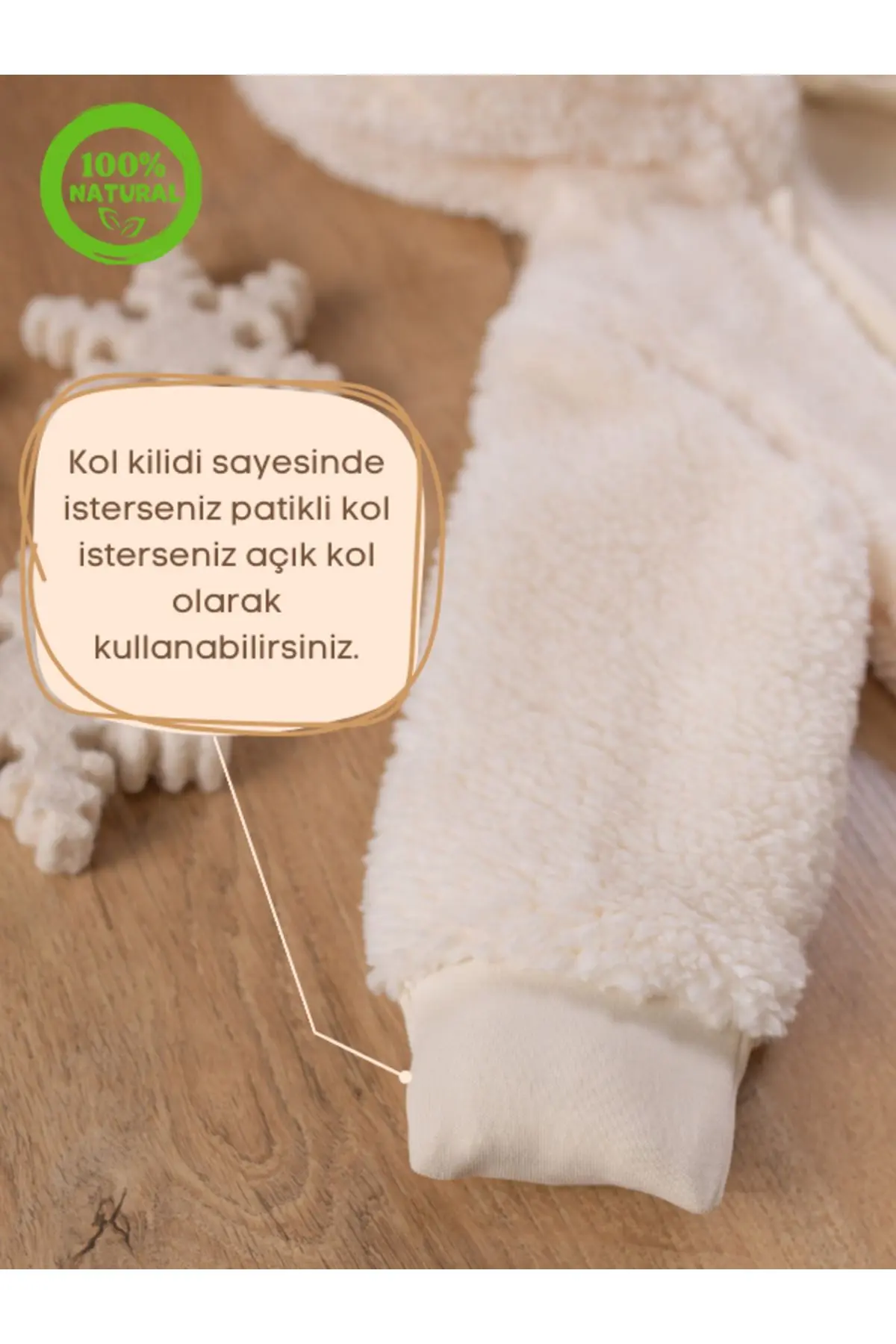 Pofuduk Serisi Kışlık Uyku Tulumu 2 Tog Oeko-tex Sertifikalı %100 Pamuk Astarlı