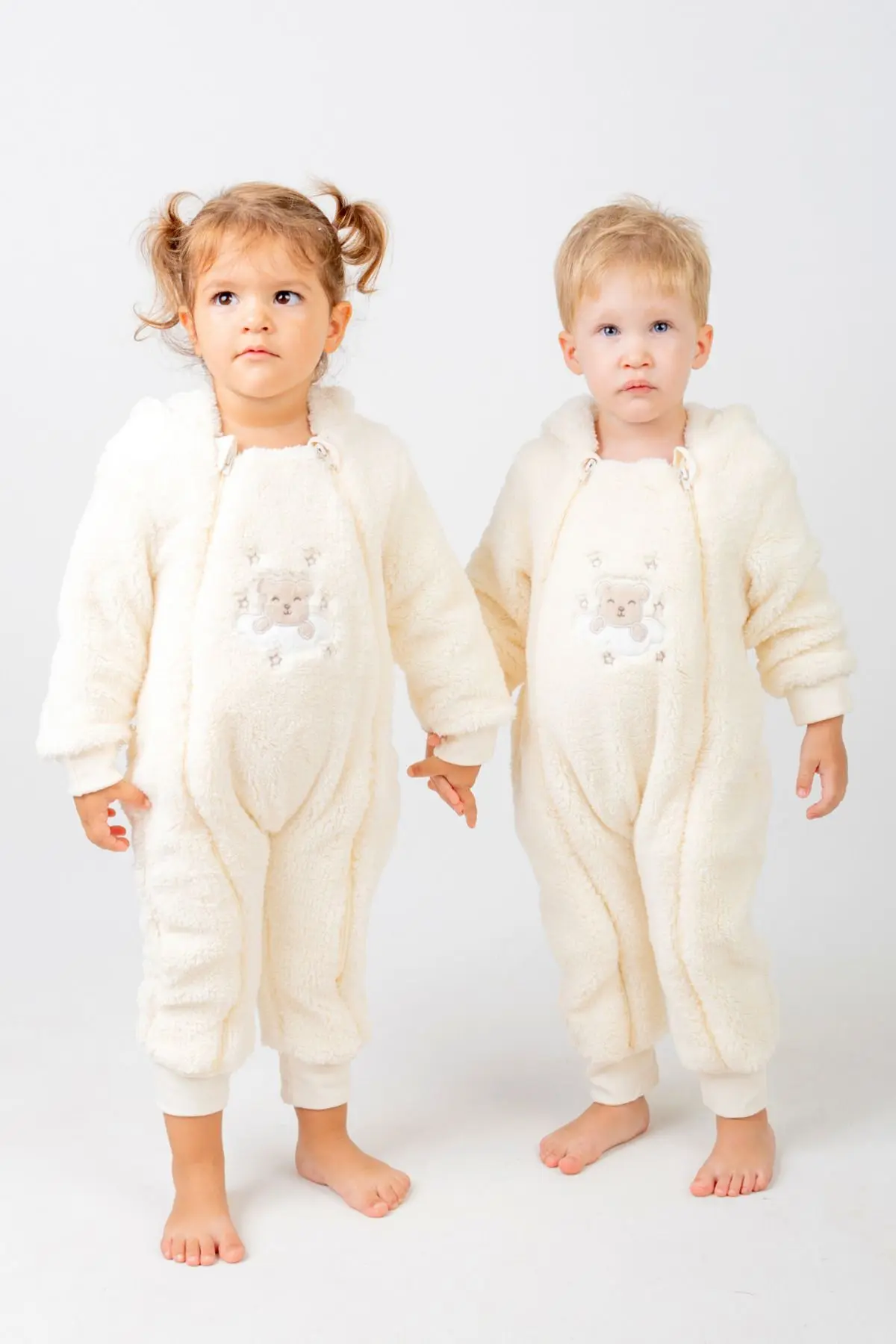 Sarebaby Pofuduk Serisi Kışlık Uyku Tulumu 2 Tog Oeko-tex Sertifikalı %100 Pamuk Astarlı