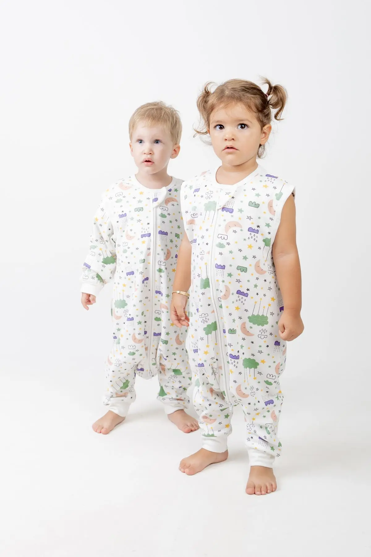 Sarebaby Sare Baby Bebek Uyku Tulumu %100 Doğal Pamuk Çift Kat Özel Kumaş Unisex 1.0 Tog