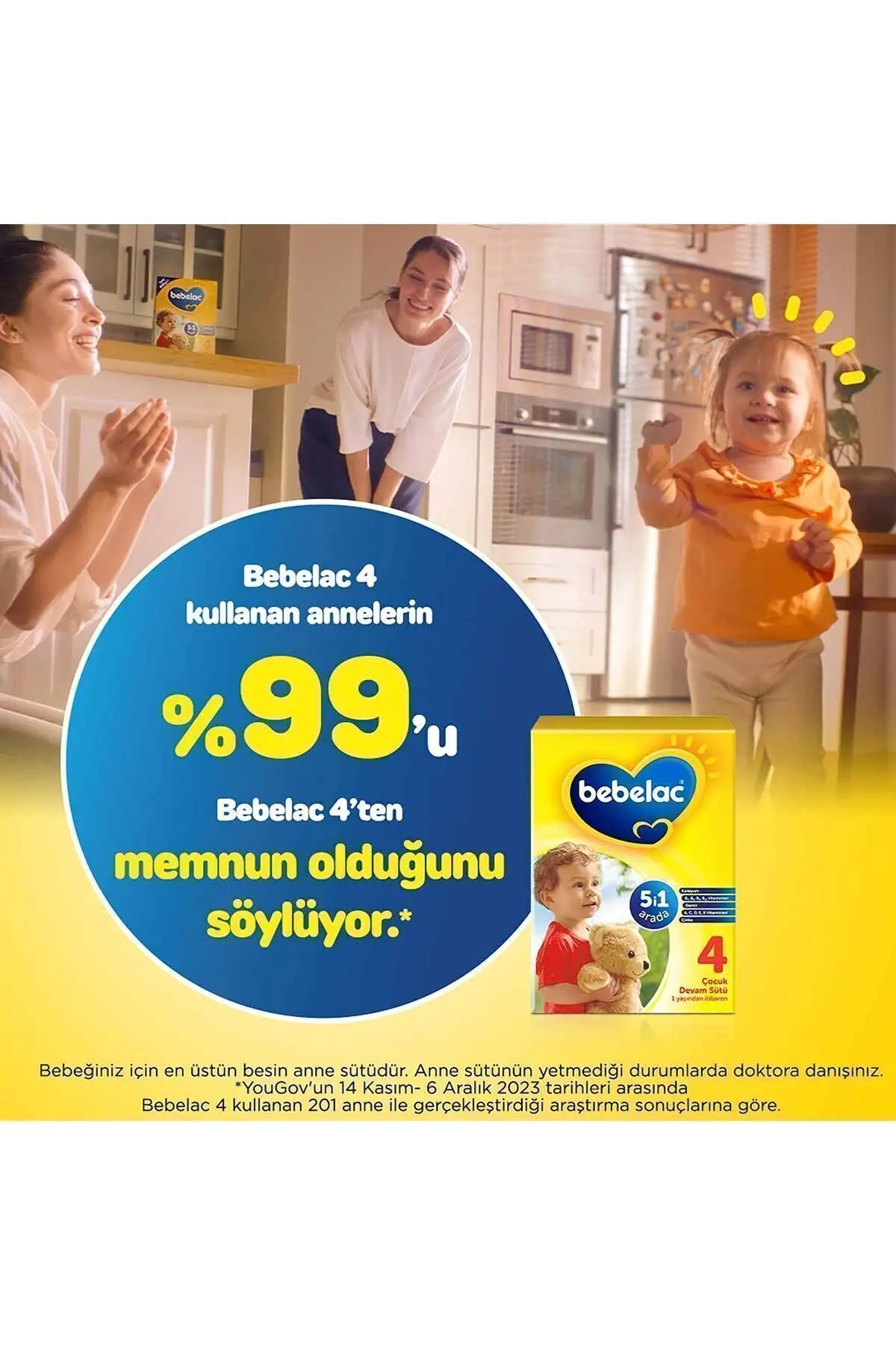 4 Çocuk Devam Sütü 800 Gr