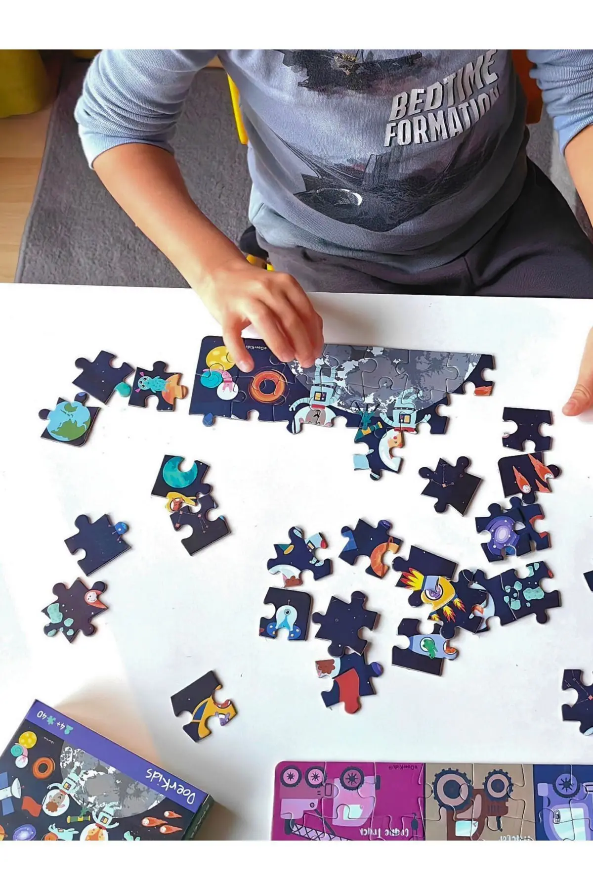 Uzay Boşluğu Mini Puzzle | 40 Parça | 4+ Yaş