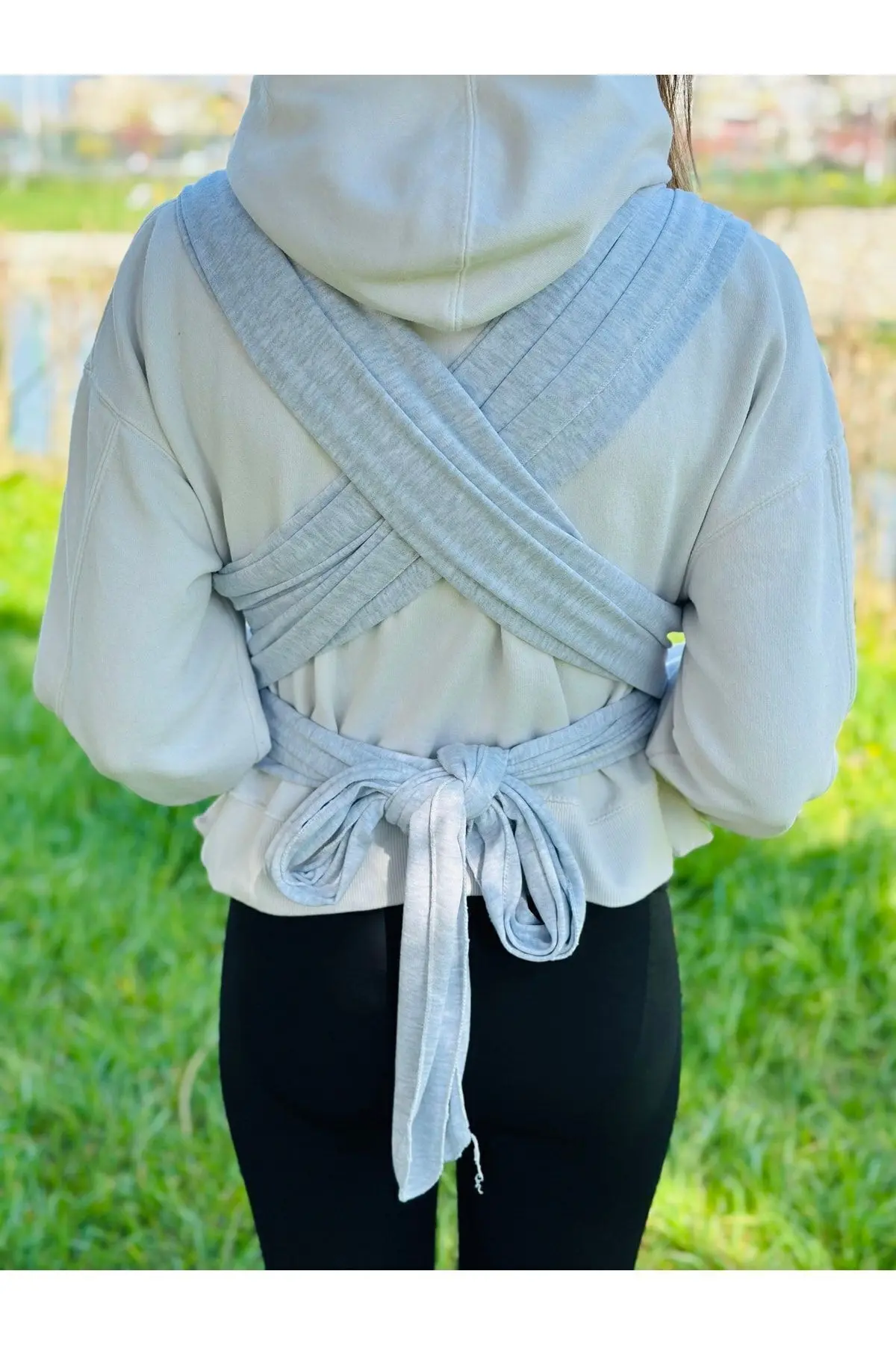 Anakucağı Cepli Bebek Taşıma Şalı, Bebek Askısı Sling