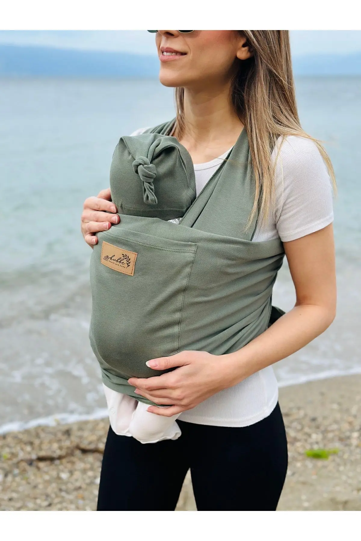 Anakucağı Cepli Bebek Taşıma Şalı, Bebek Askısı Sling