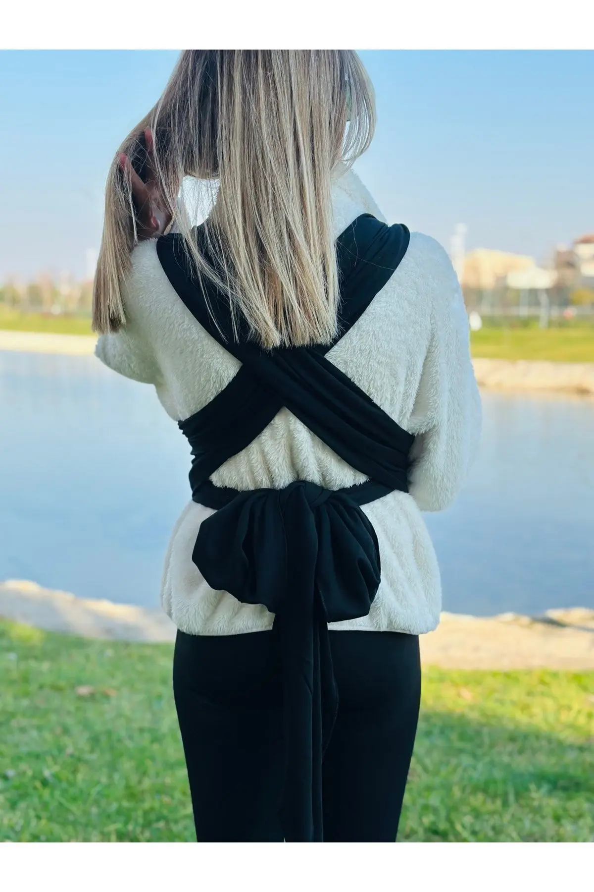 Anakucağı Cepli Bebek Taşıma Şalı, Bebek Askısı Sling