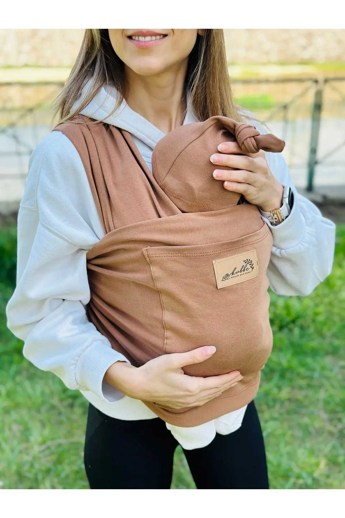 Anakucağı Cepli Bebek Taşıma Şalı, Bebek Askısı Sling