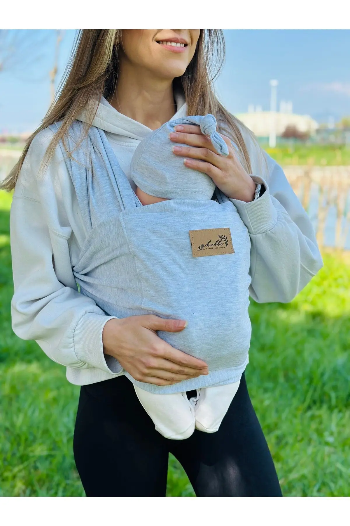 kubbe Anakucağı Cepli Bebek Taşıma Şalı, Bebek Askısı Sling
