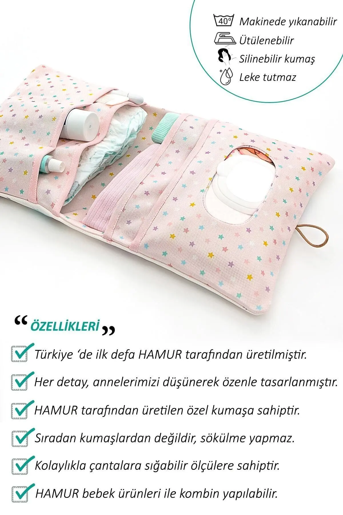 Anne Bebek Bakım Çantası Yenidoğan Alt Açma Değiştirme Düzenleyici Çantası Organizer Elephant