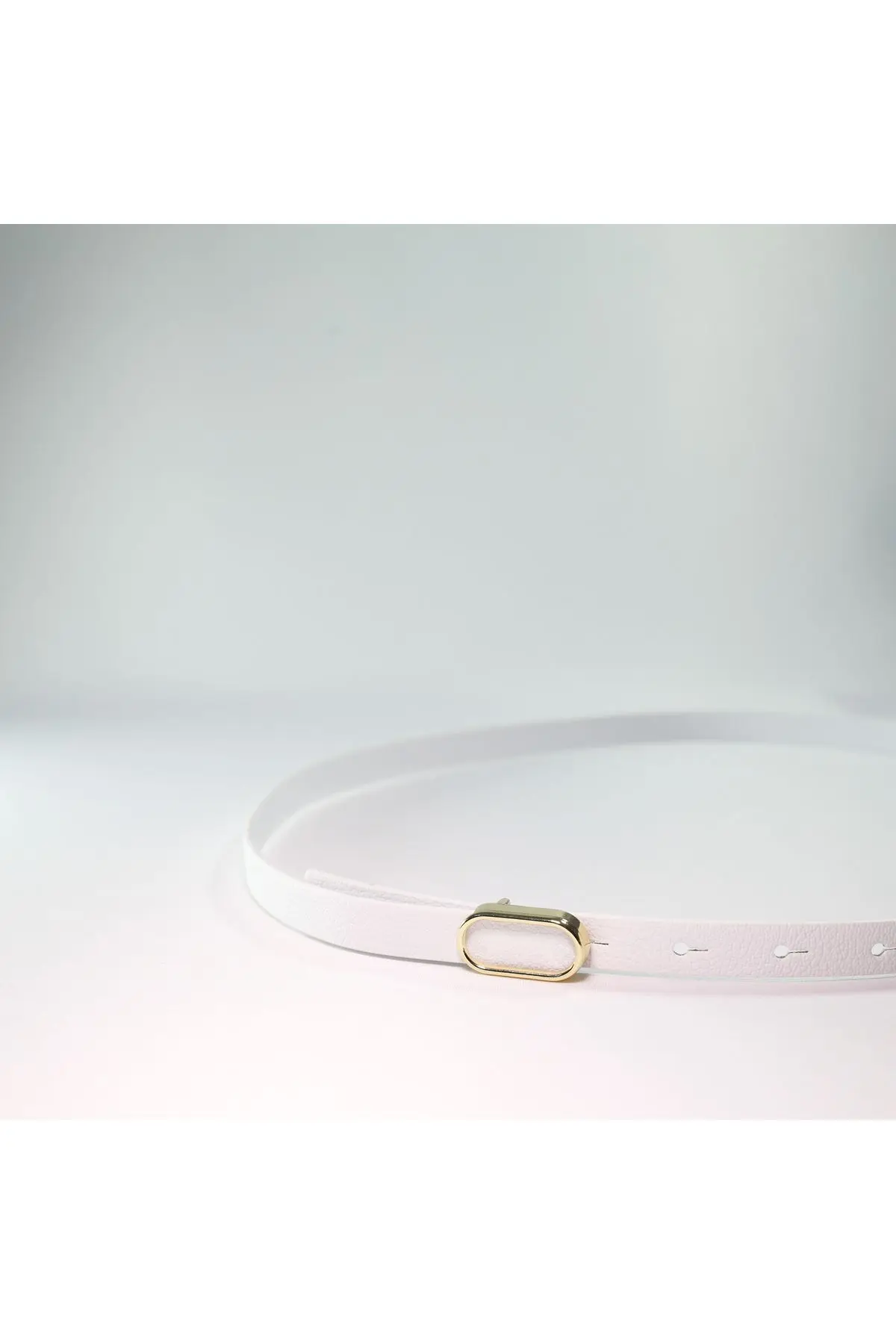 Ithal Oval Gold Tokalı Ince Kemer, Pantolon Kemeri, Gömlek Kemeri, Ceket Kemeri