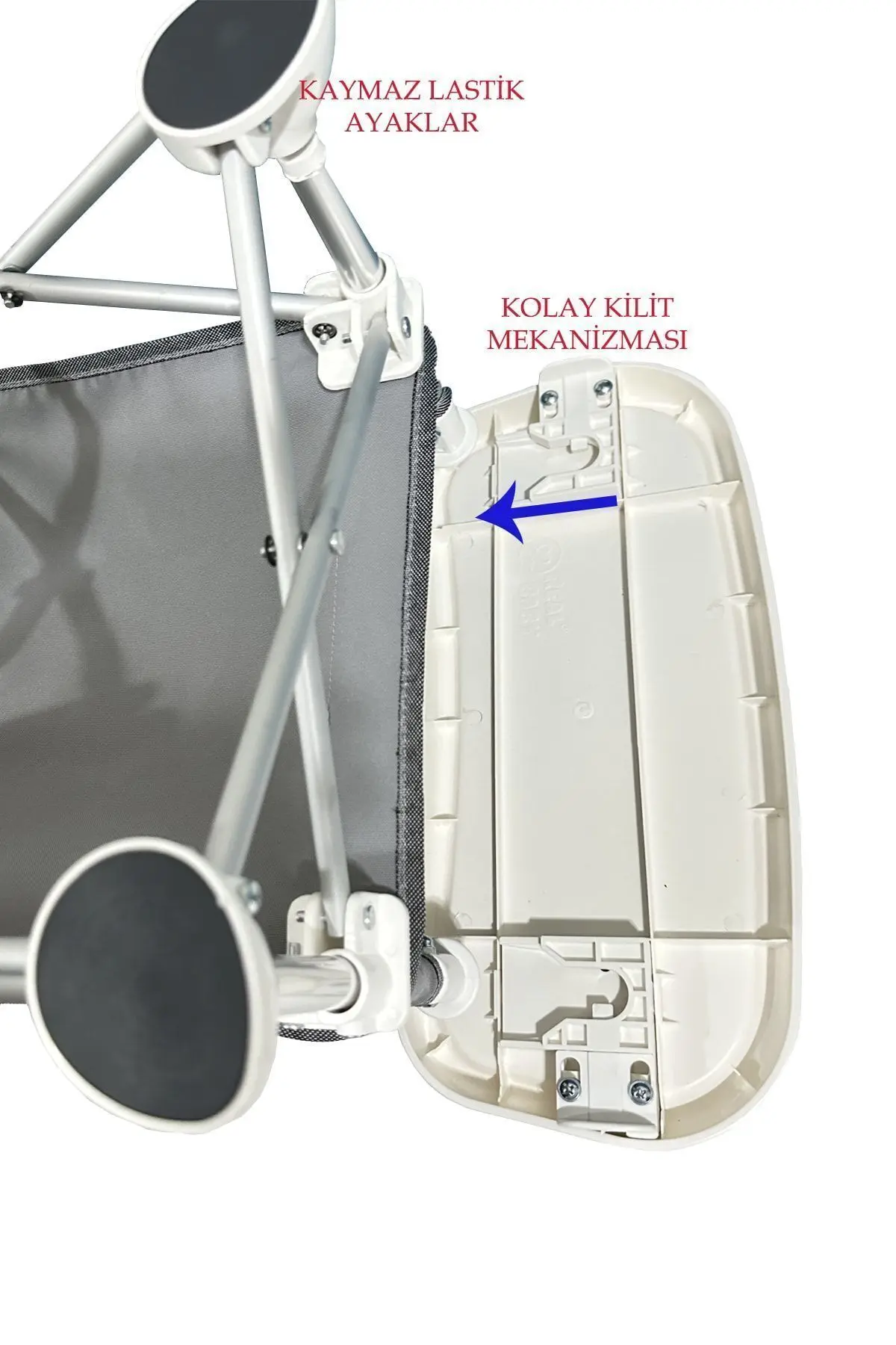 Portatif Katlanabilir Taşınabilir Mama Sandalyesi (6AY-24AY)