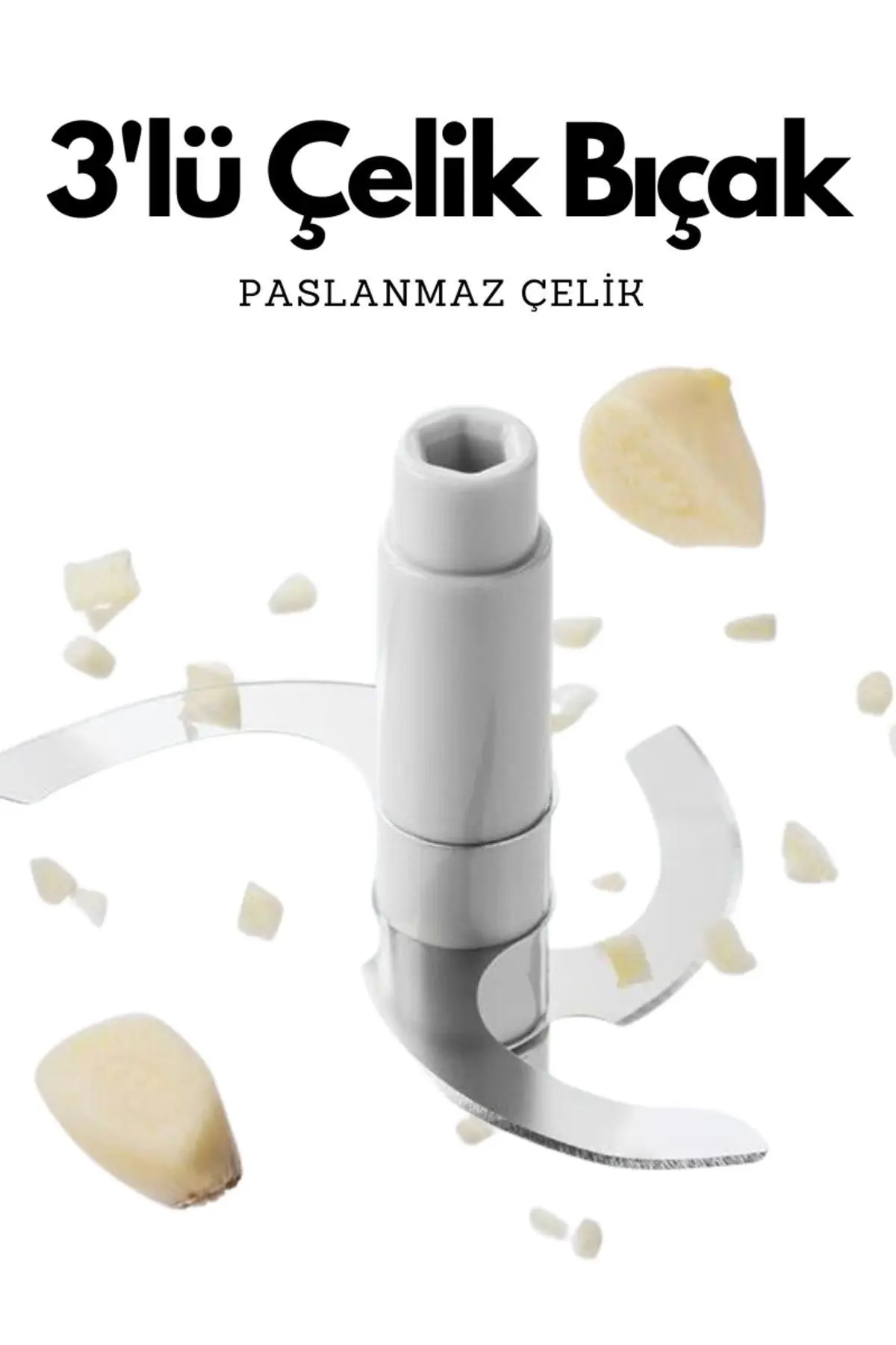 Manuel Bas Kes Xl Pratik El Robotu 1500ml Yeni Nesil Doğrayıcı, Büyük El Rondosu , Pratik Rondo