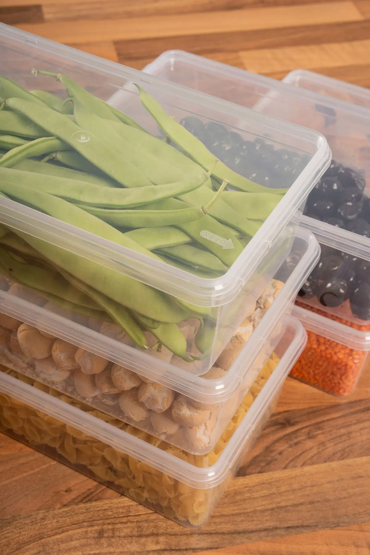 Saklama Kabı 10 Adet 2 Lt Kilitli, Dondurucu,buzdolabı,erzak,oyuncak,yemek,kahve,malzeme Kutusu,gıda