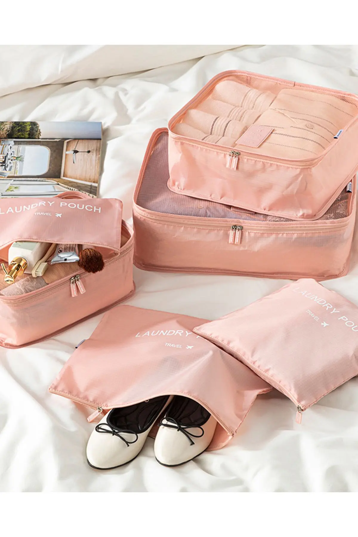 Blare 6'lı Organizer Set Pudra