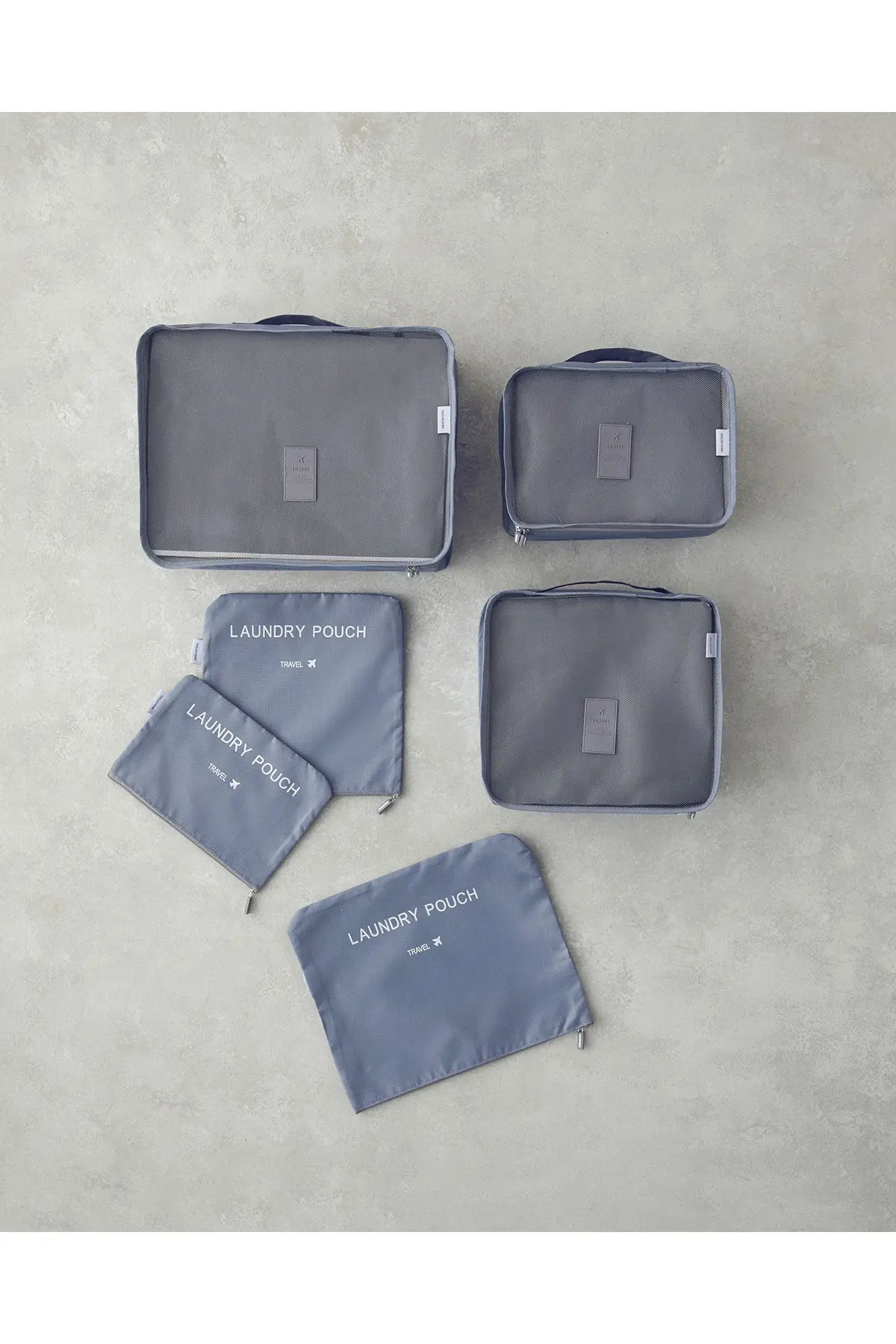 English Home Blare 6'lı Organizer Set Gri - DDLC-363
