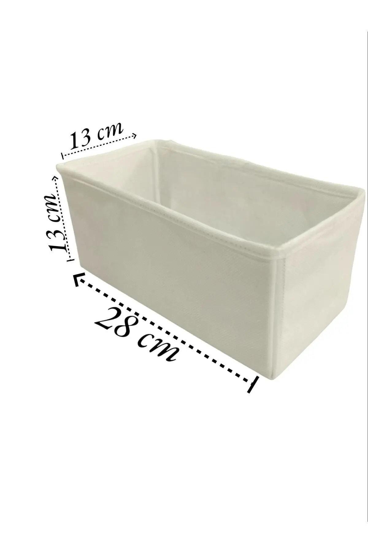 6'lı Beyaz Çekmece Içi Düzenleyici Organizer Set - Çok Amaçlı Dolap Içi Kutu Seti