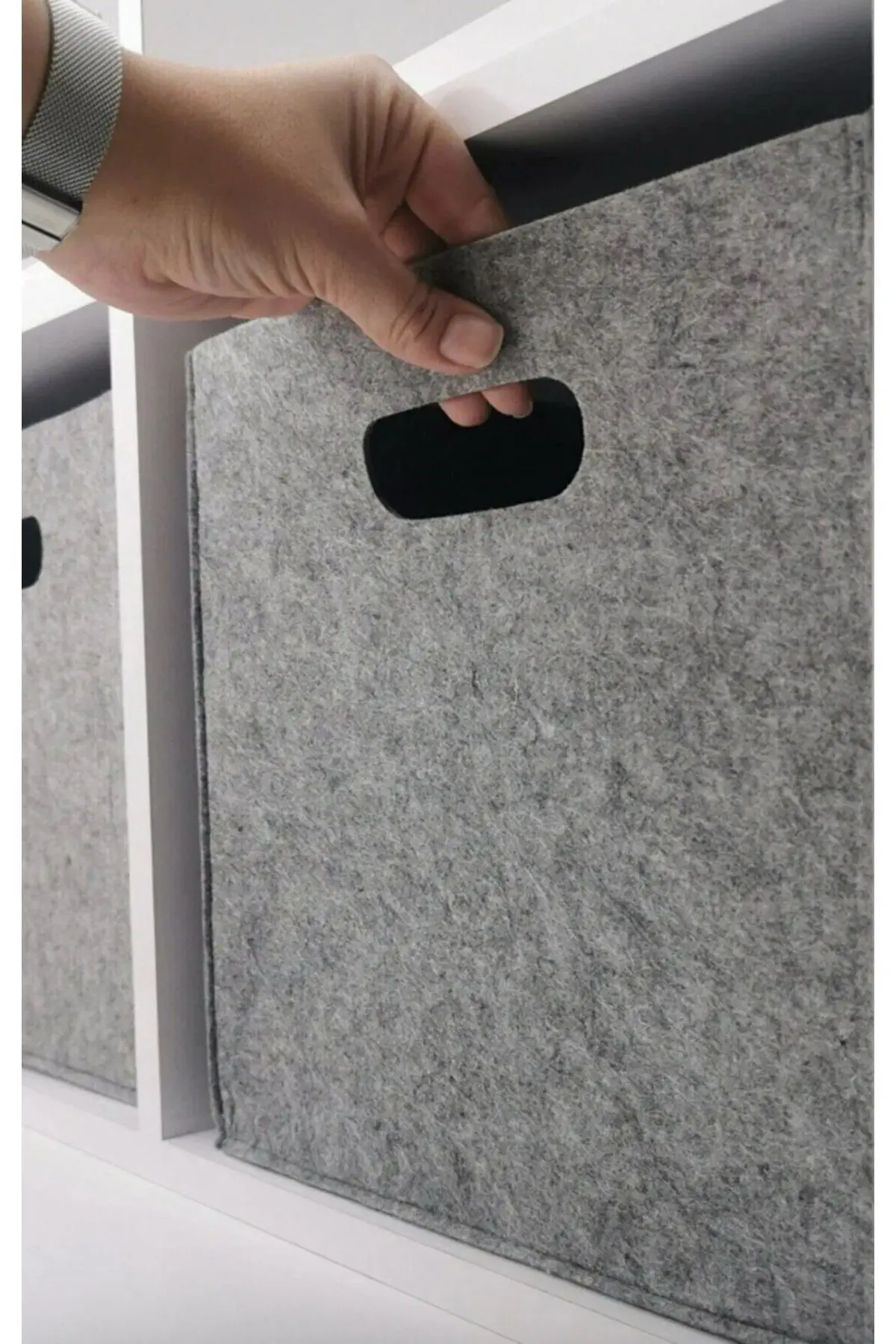 YUNUSOĞLU HOME Çok Amaçlı Keçe Organizer Sepet Çocuk Odası