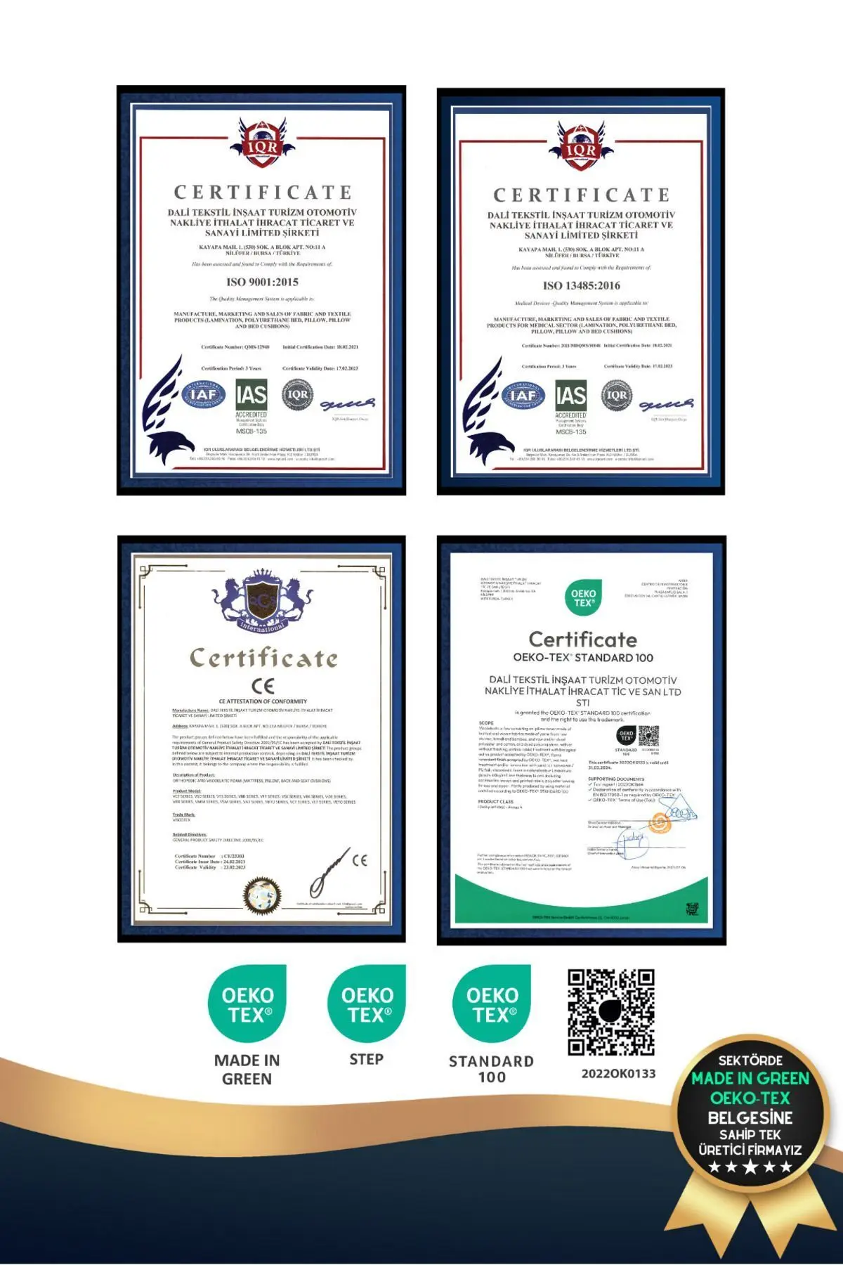 Ortopedik Çocuk Yastığı (SENSİTİVE BABY) 66x33x6cm, Beyaz