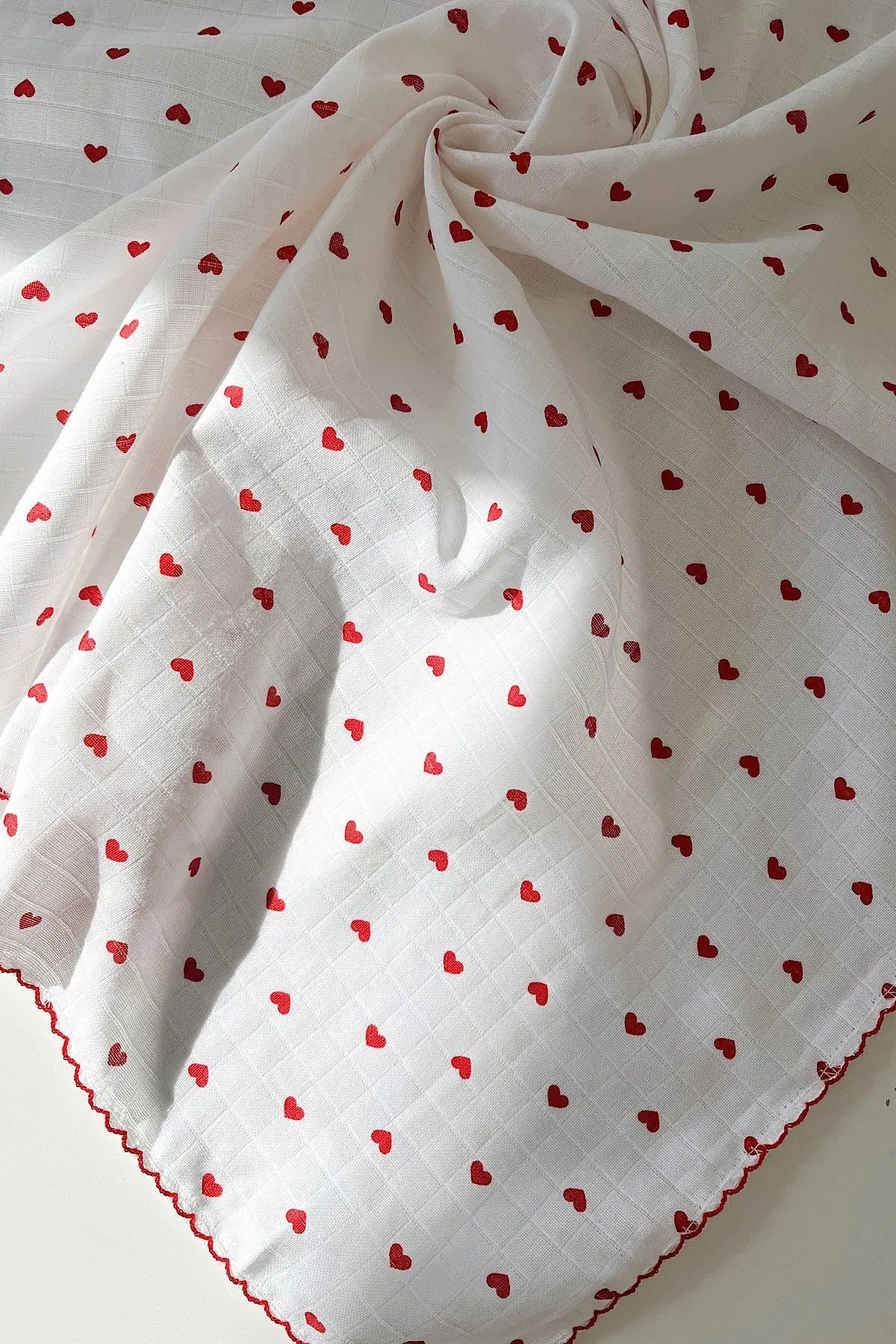 Çok Amaçlı Müslin Örtü 3’lü Set, Müslin Yenidoğan Bebek Battaniyesi, %100 Pamuk Müslin Bez, 80*90 cm