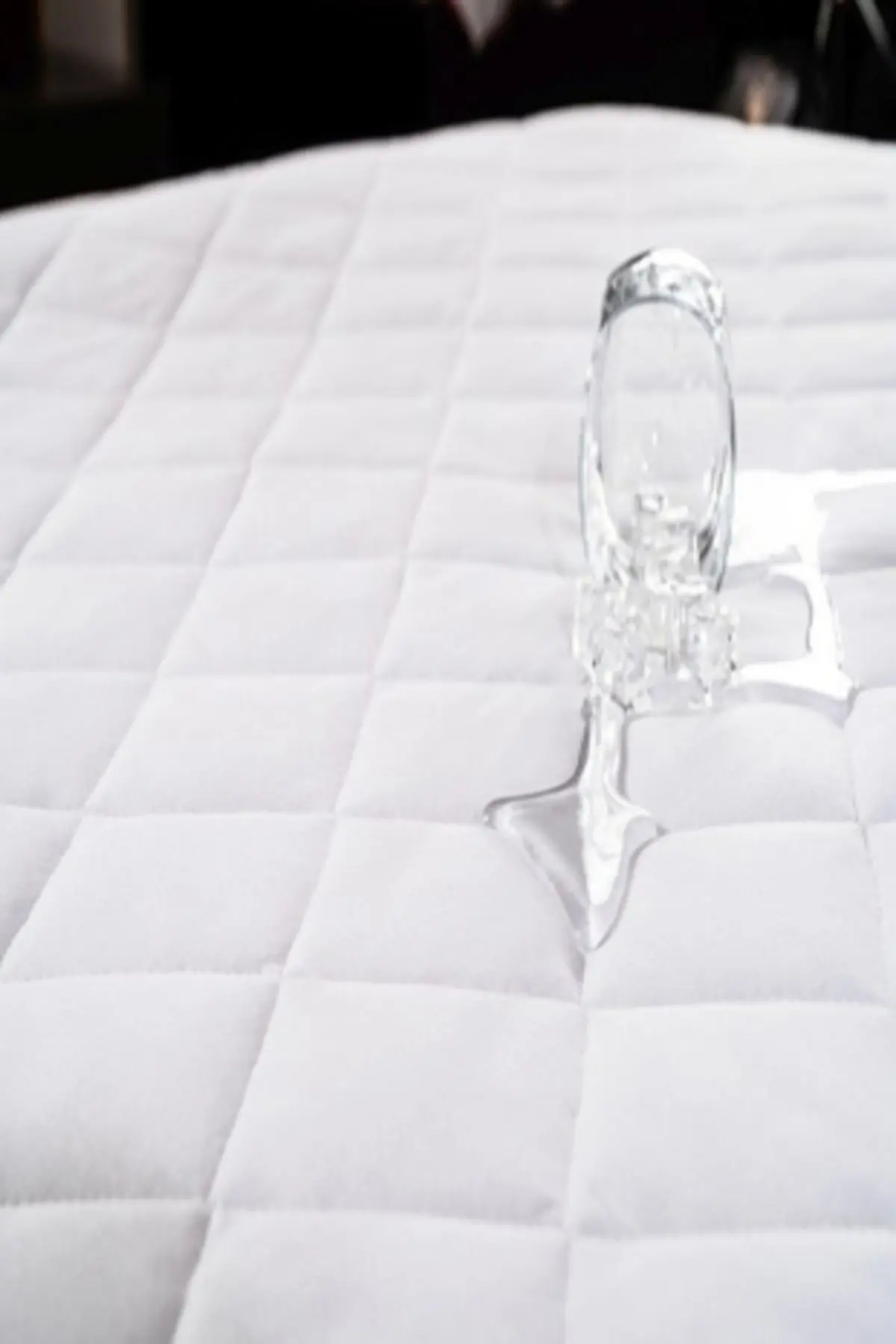 Kapitone Fitted Su Sıvı Geçirmez Alez Çarşaf Tek Ve Çift Kişilik Kapitoneli Pamuklu Yatak Alezi