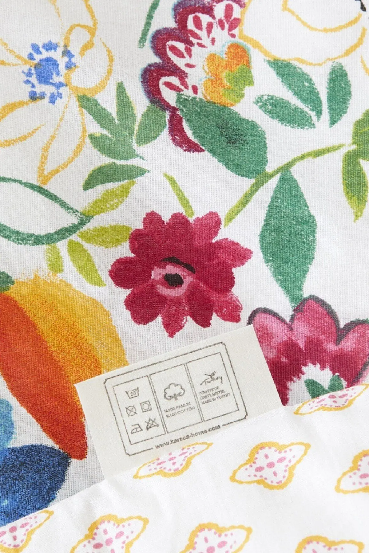 Parlin Fuşya %100 Pamuk Çift Kişilik Nevresim Takımı