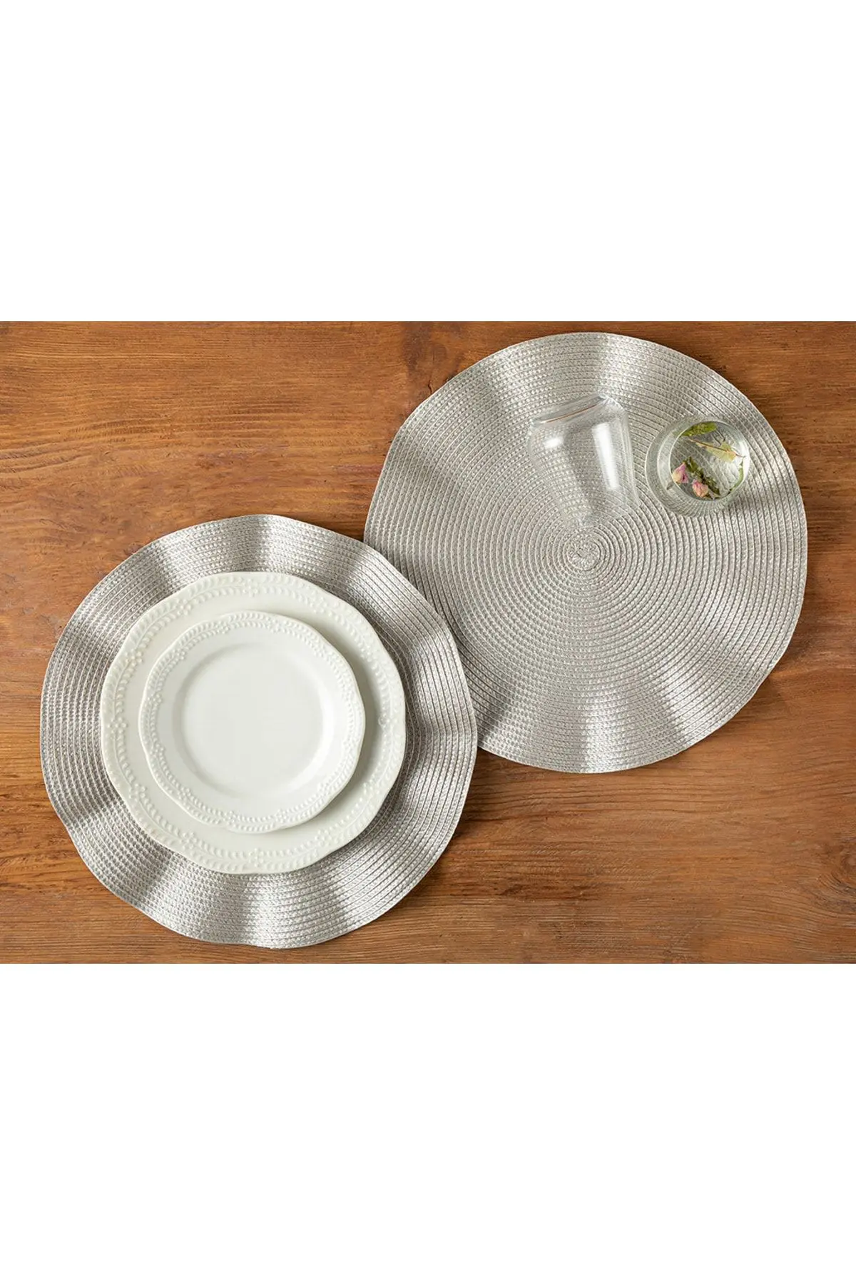 English Home Valao Polipropilen 2'li Amerikan Servis 38 Cm Bej