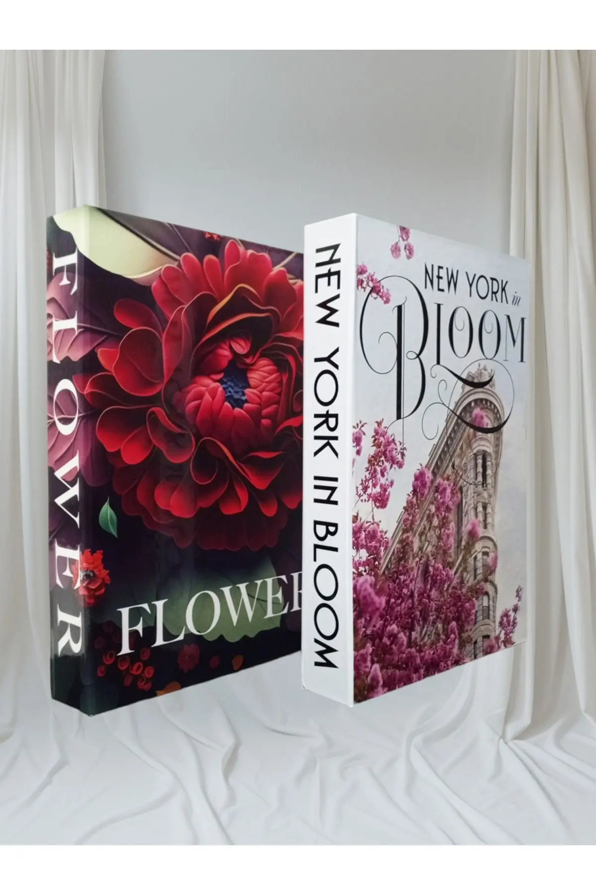 BayCazip Dekoratif Kitap Görünümlü Kutu 2'li Set Decorative Book Looking Box