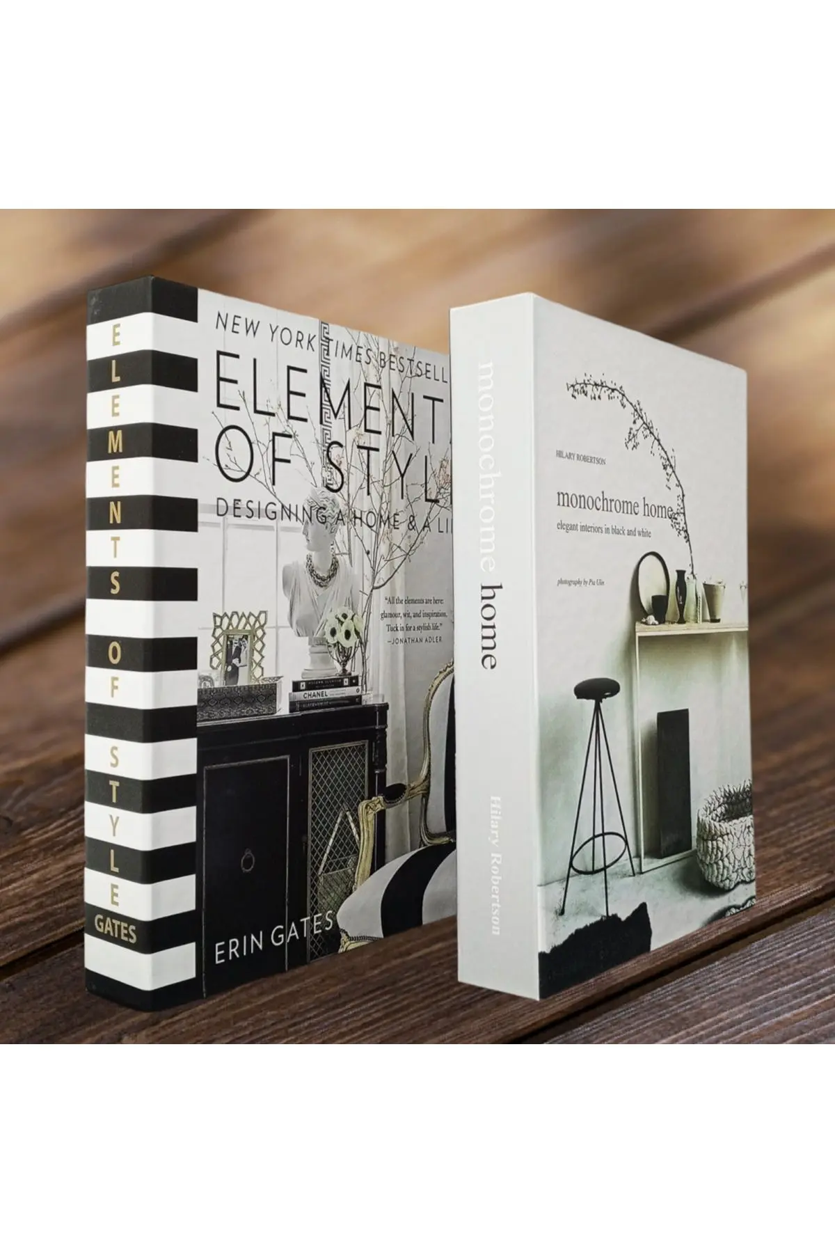 BayCazip Dekoratif Kitap Görünümlü Kutu 2'li Set Decorative Book Looking Box