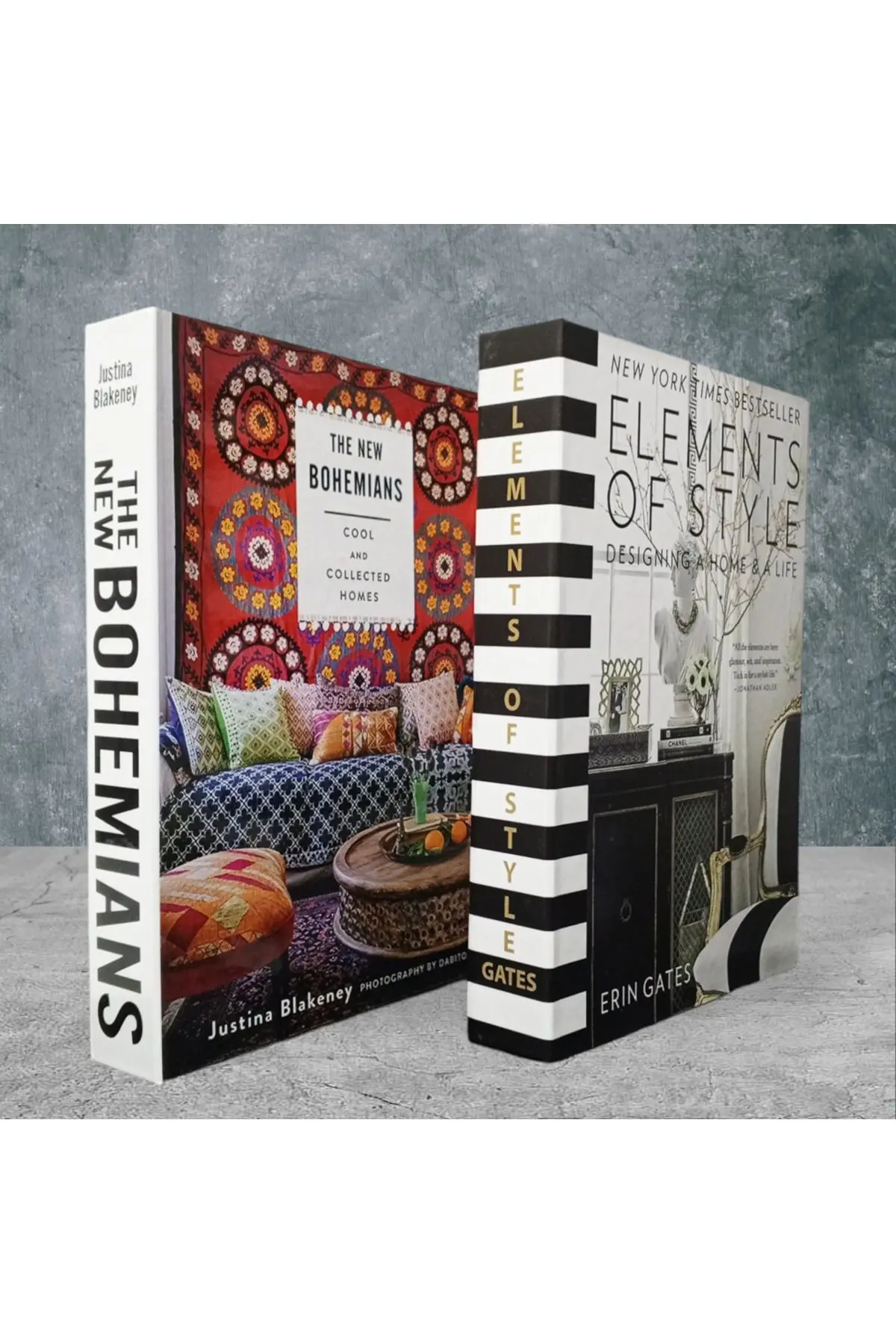 BayCazip Dekoratif Kitap Görünümlü Kutu 2'li Set Decorative Book Looking Box