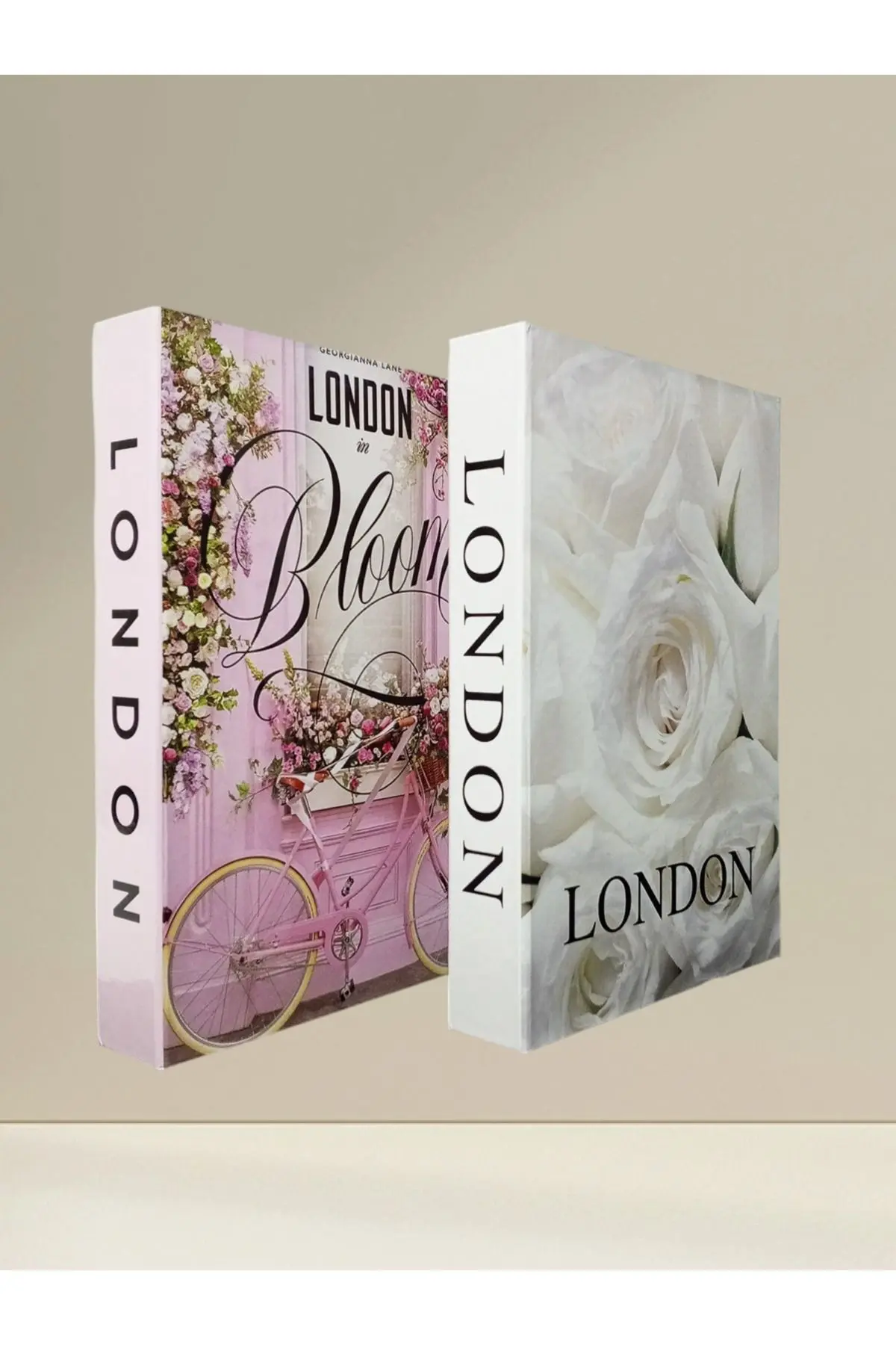 BayCazip Dekoratif Kitap Görünümlü Kutu 2'li Set Decorative Book Looking Box