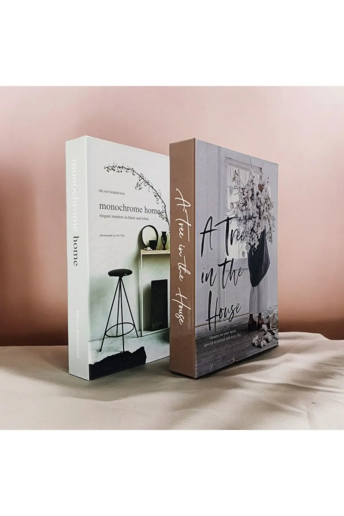 BayCazip Dekoratif Kitap Görünümlü Kutu 2'li Set Decorative Book Looking Box