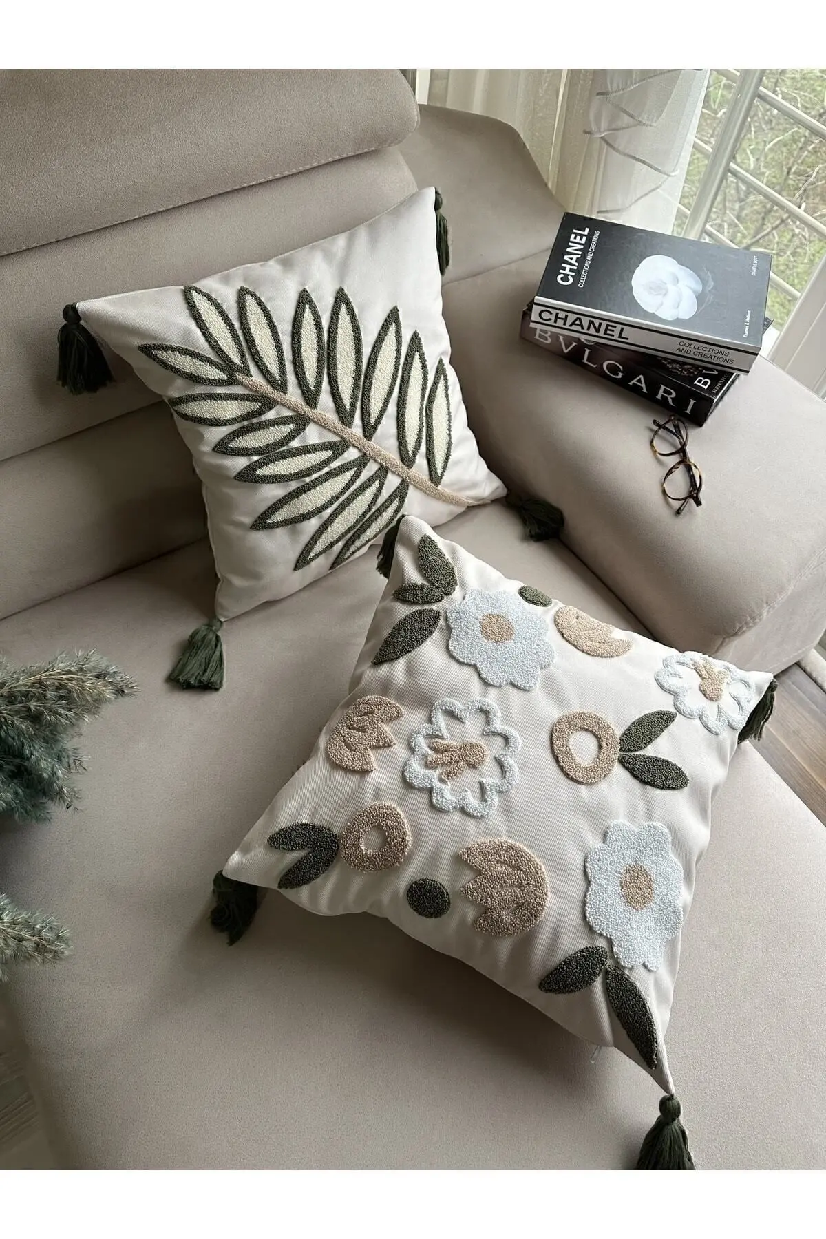 Reset Buse Homes 2li Kombin Punç Kırlent Kılıfı