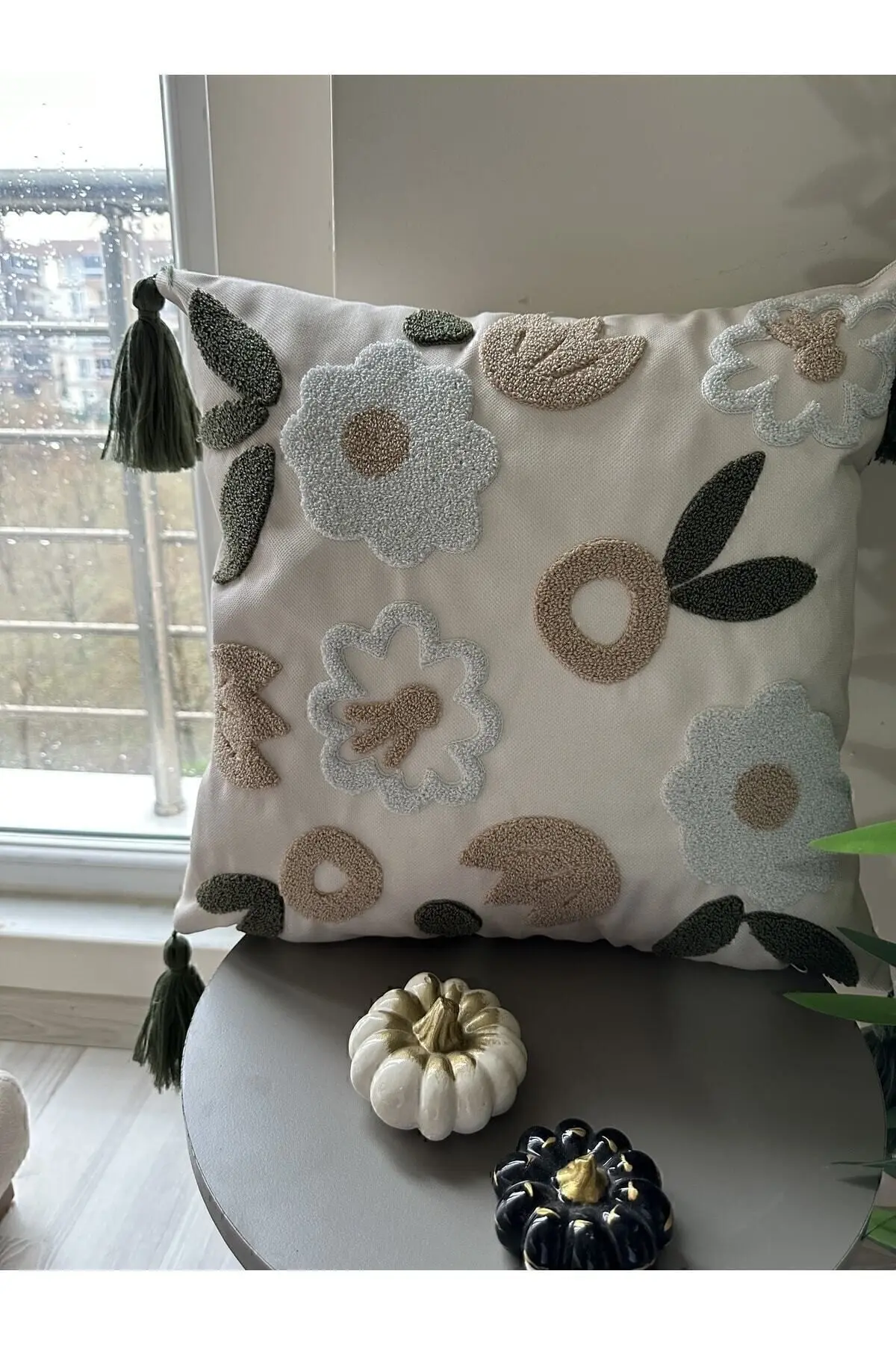 Buse Homes 2li Kombin Punç Kırlent Kılıfı