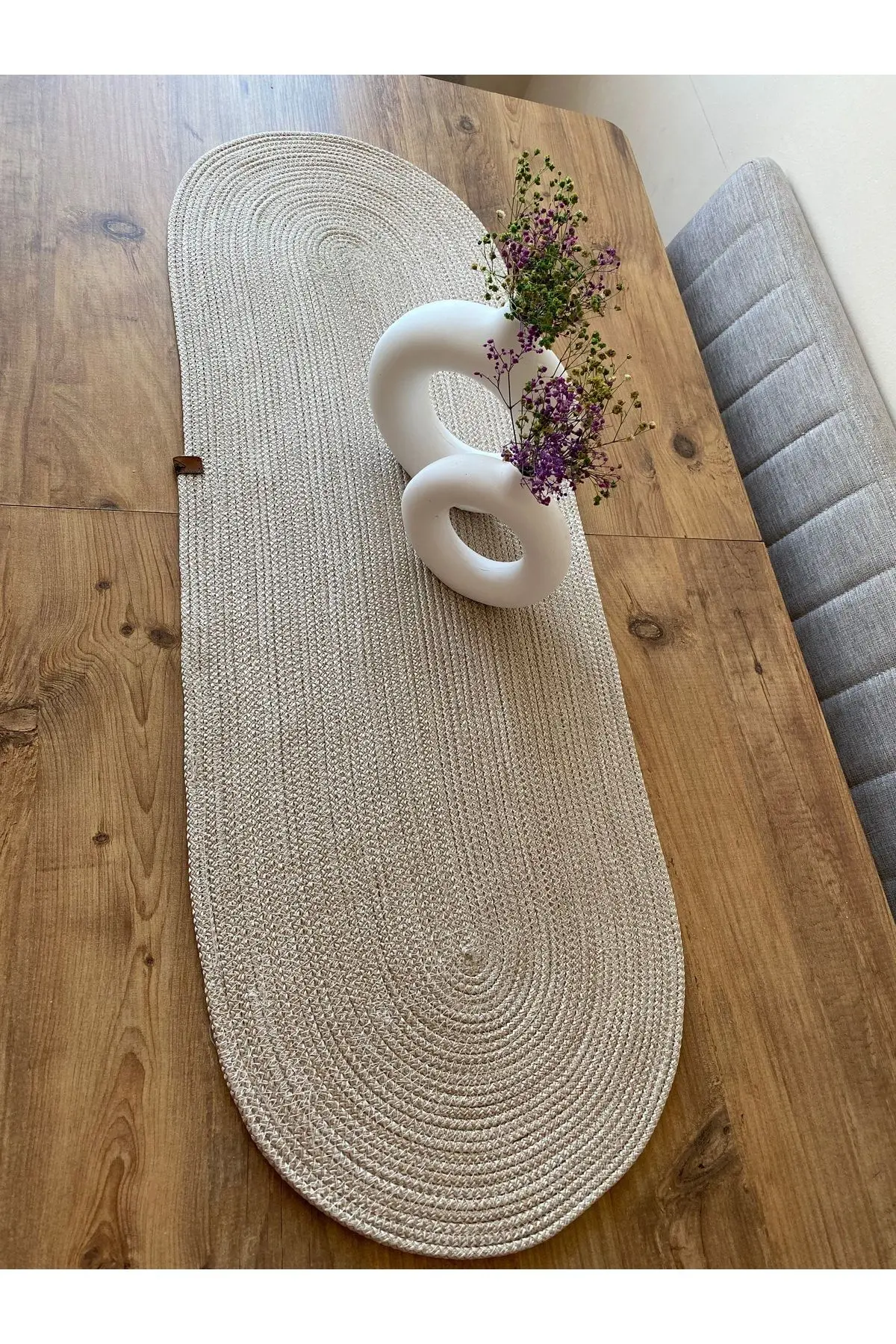 Jüt, Hasır ,Runner ,Amerikan Servisi ,Supla ,Masa Örtüsü,Sehpa Örtüsü, Dekor,Sunum