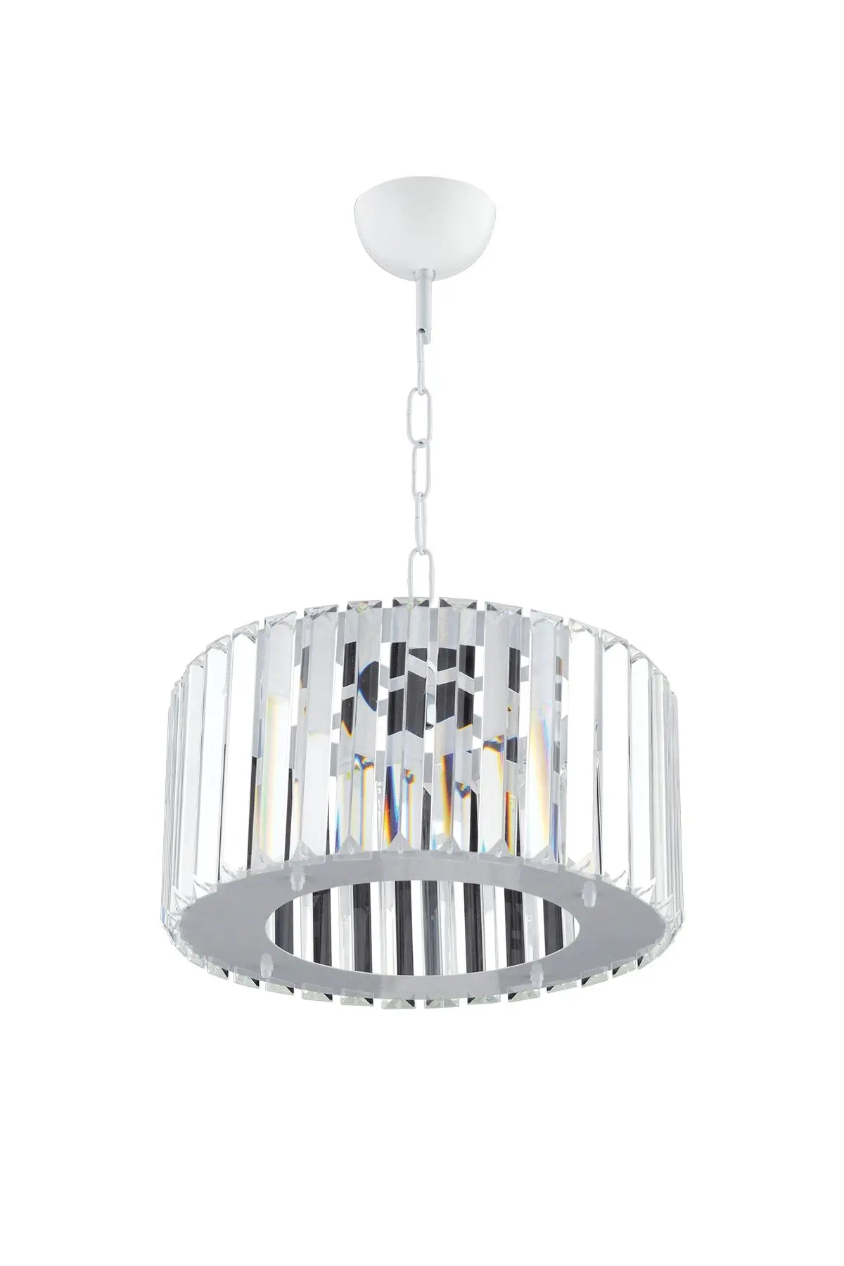 Lüx Elmas Beyaz Lüx Kristal Taşlı Avize