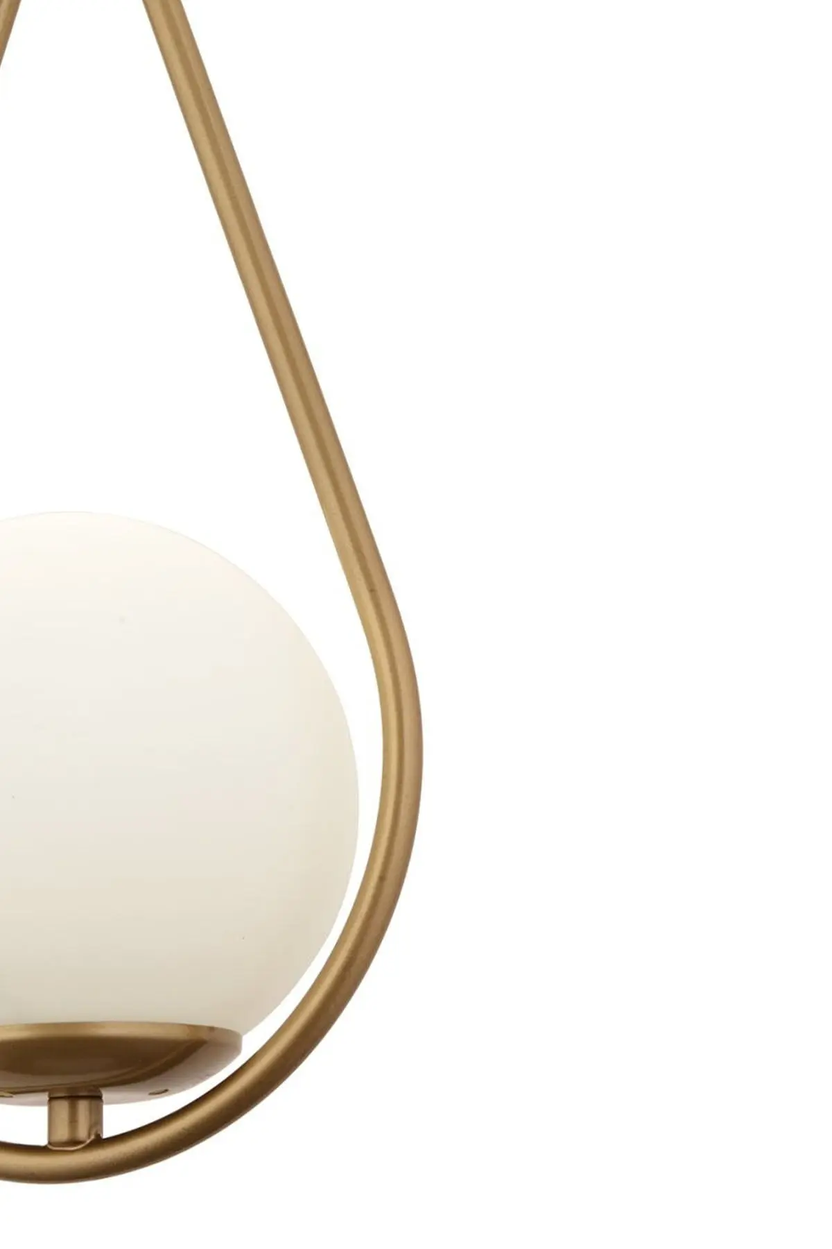 Mirza Tekli Eskitme Sarkıt Beyaz Camlı Modern Sarkıt Mutfak Salon Sarkıt Avize