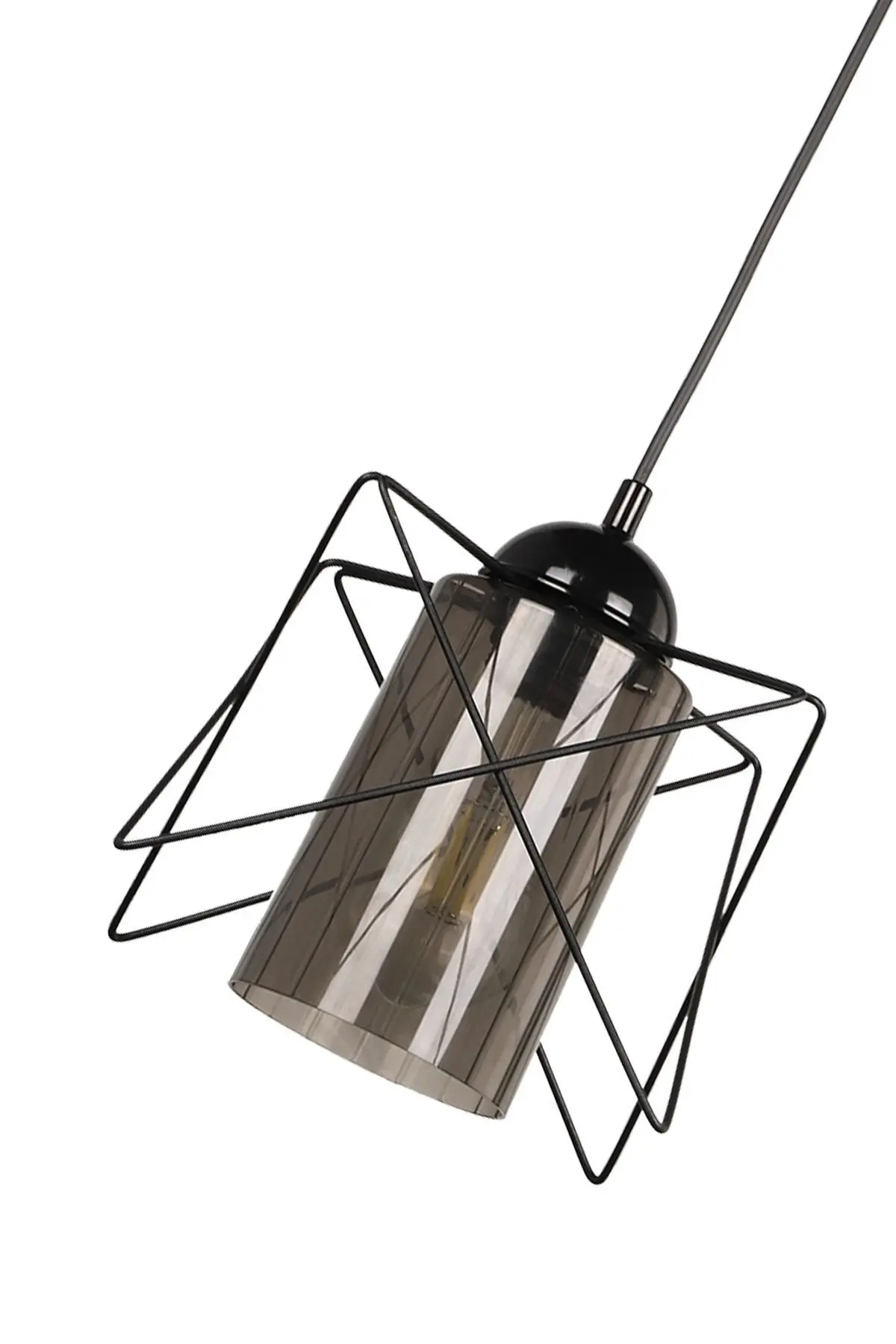 2 Adet Modes Tekli Siyah-füme Akrilik