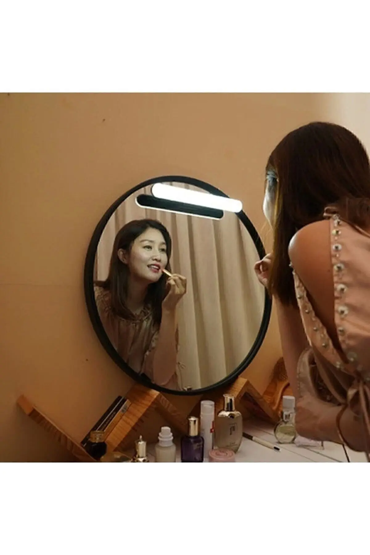 Ct-5249 Şarjlı Led Işık Usb Şarjlı Kablosuz Mıknatıslı Led Lamba 3 Farklı Işık Rengi