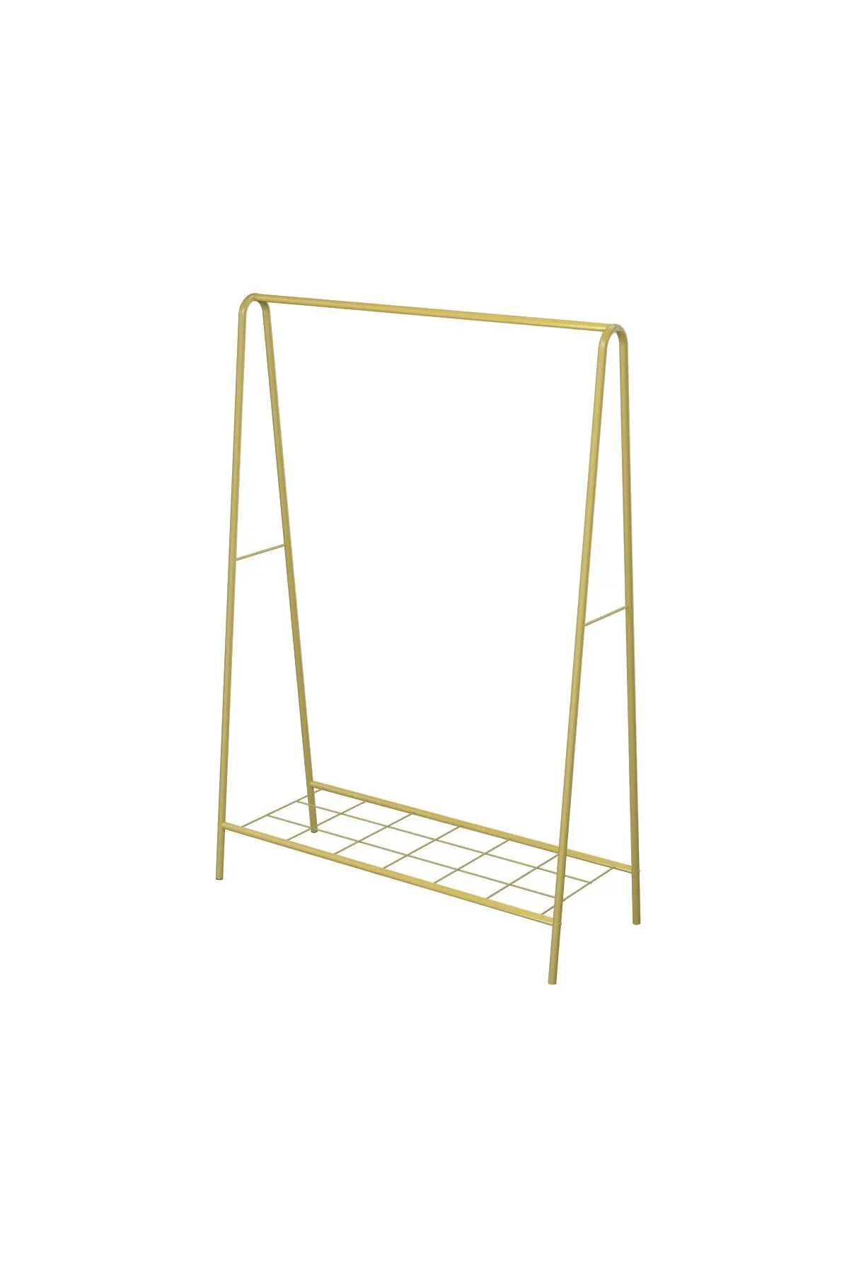 Oval Telli Gold Butik Elbise Askılığı Konfeksiyon Askılık